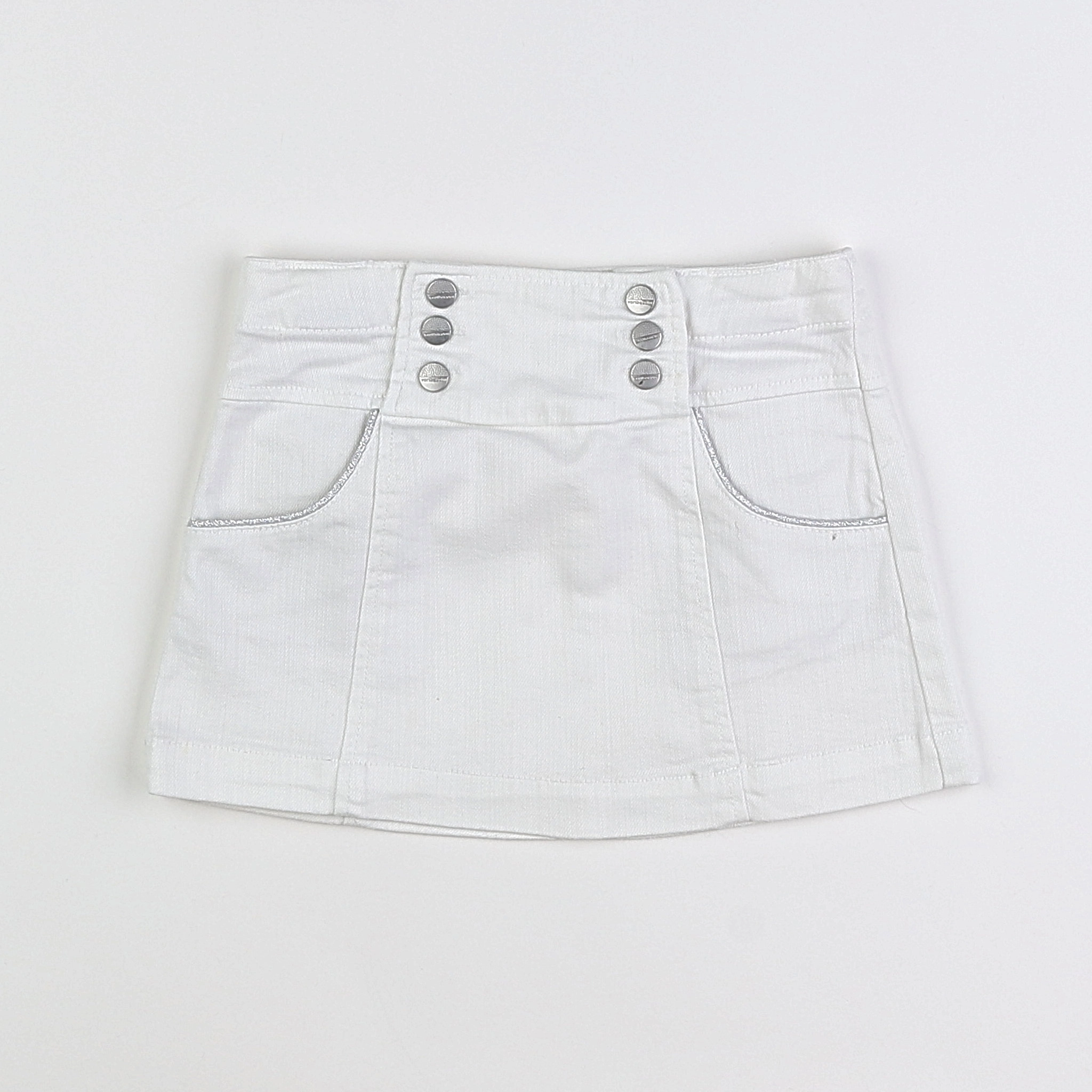 Vertbaudet - jupe blanc - 3 ans