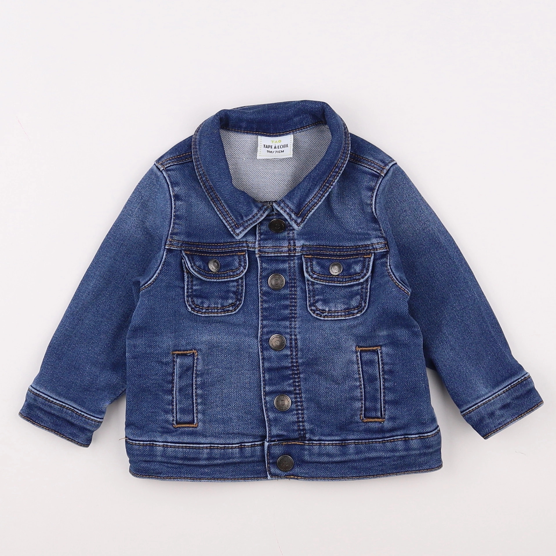 Tape à l'oeil - veste bleu - 9 mois