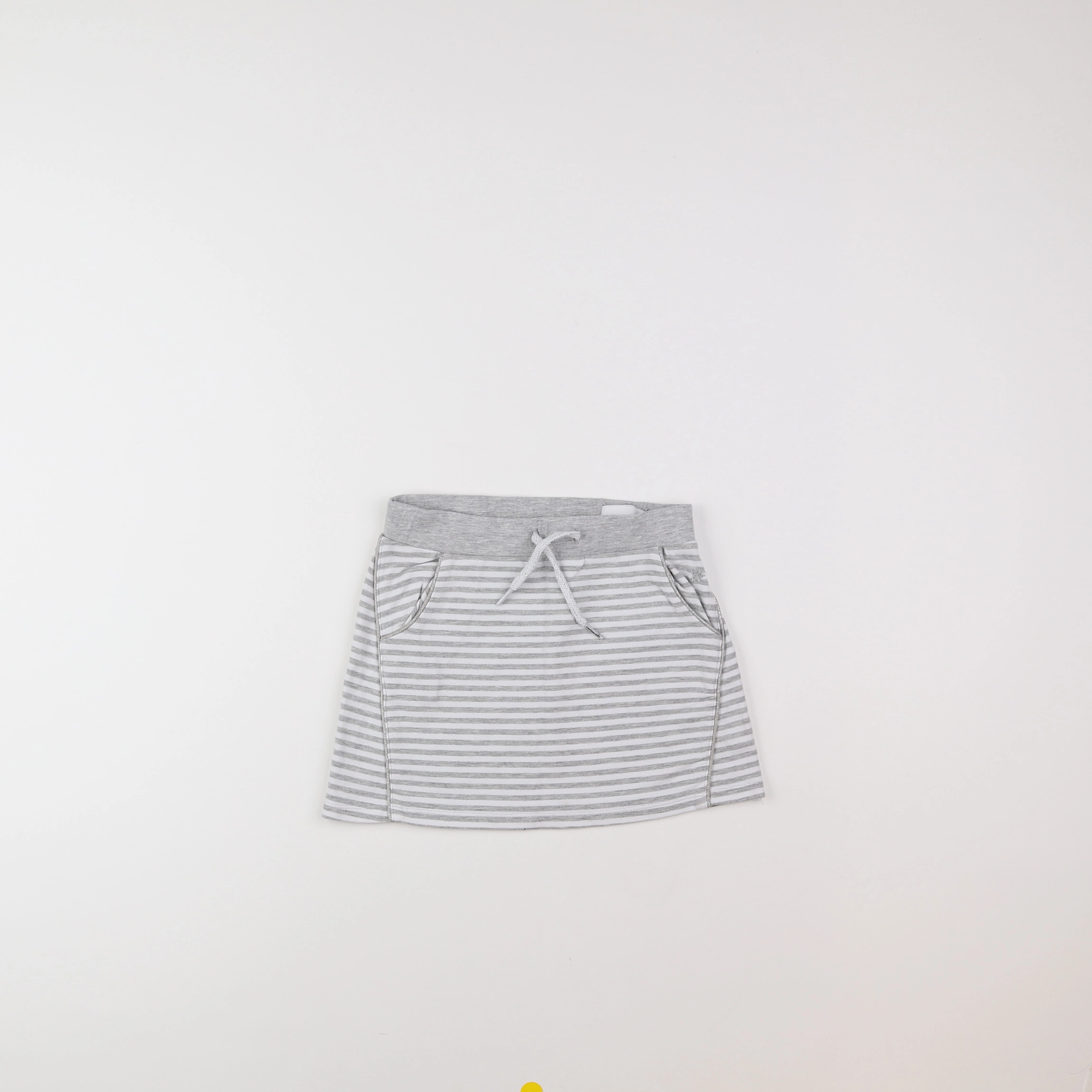 Vertbaudet - jupe blanc, gris - 6 ans