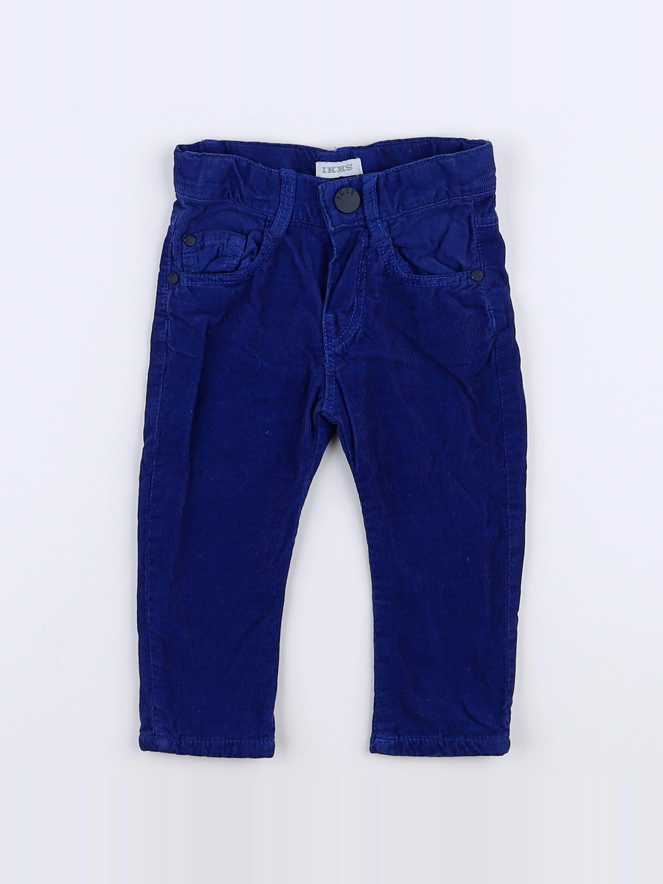 IKKS - pantalon bleu - 6 mois