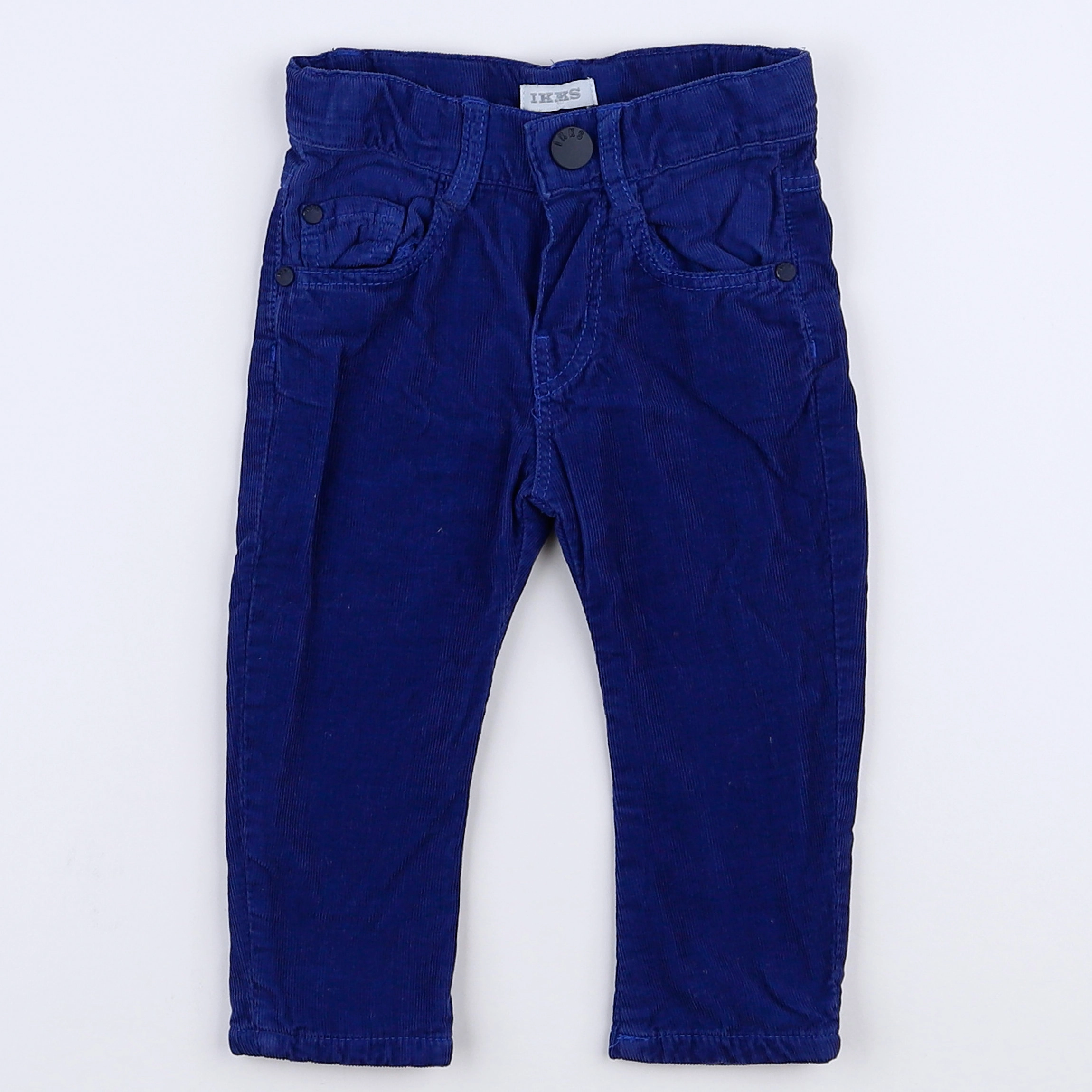 IKKS - pantalon bleu - 6 mois