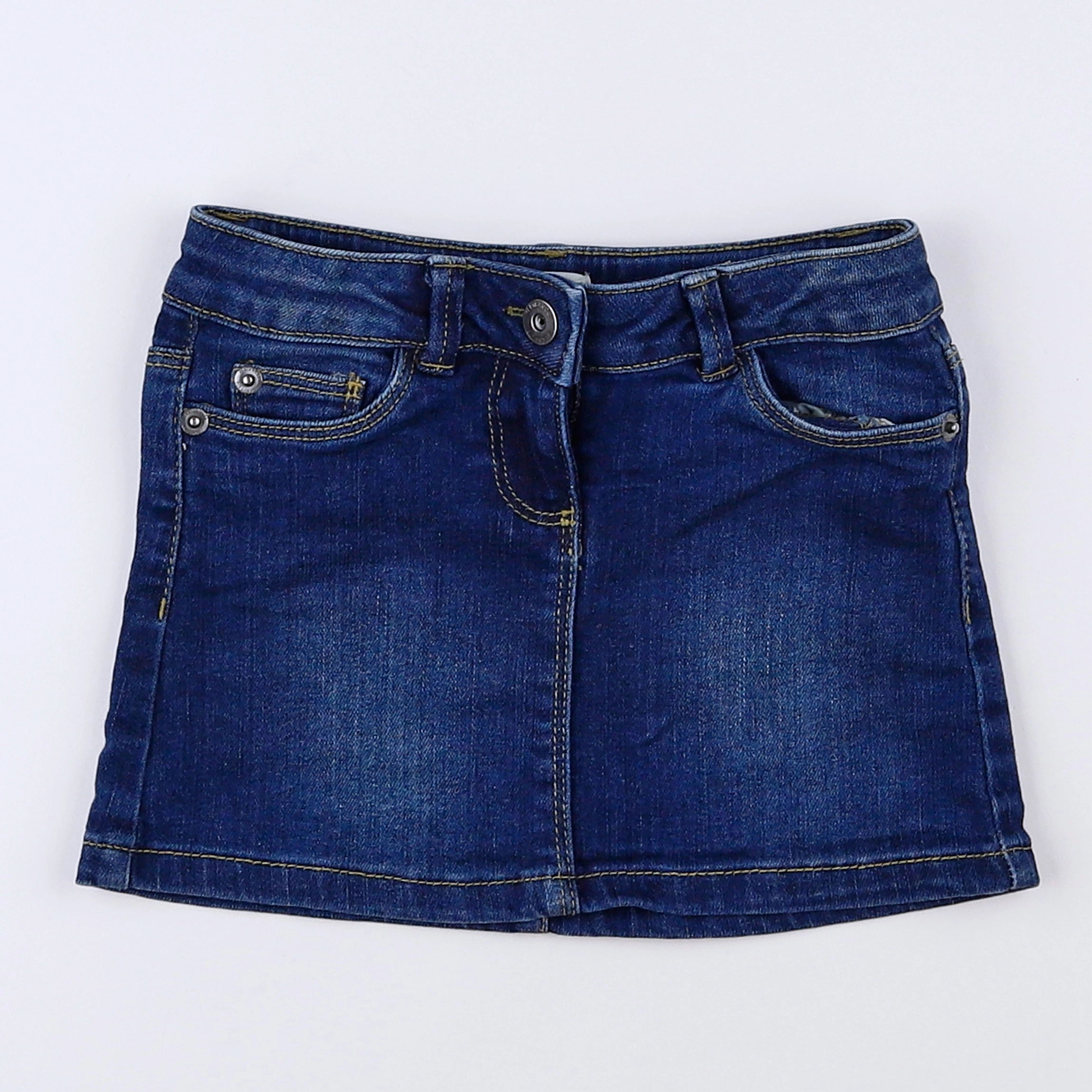 Vertbaudet - jupe bleu - 3 ans