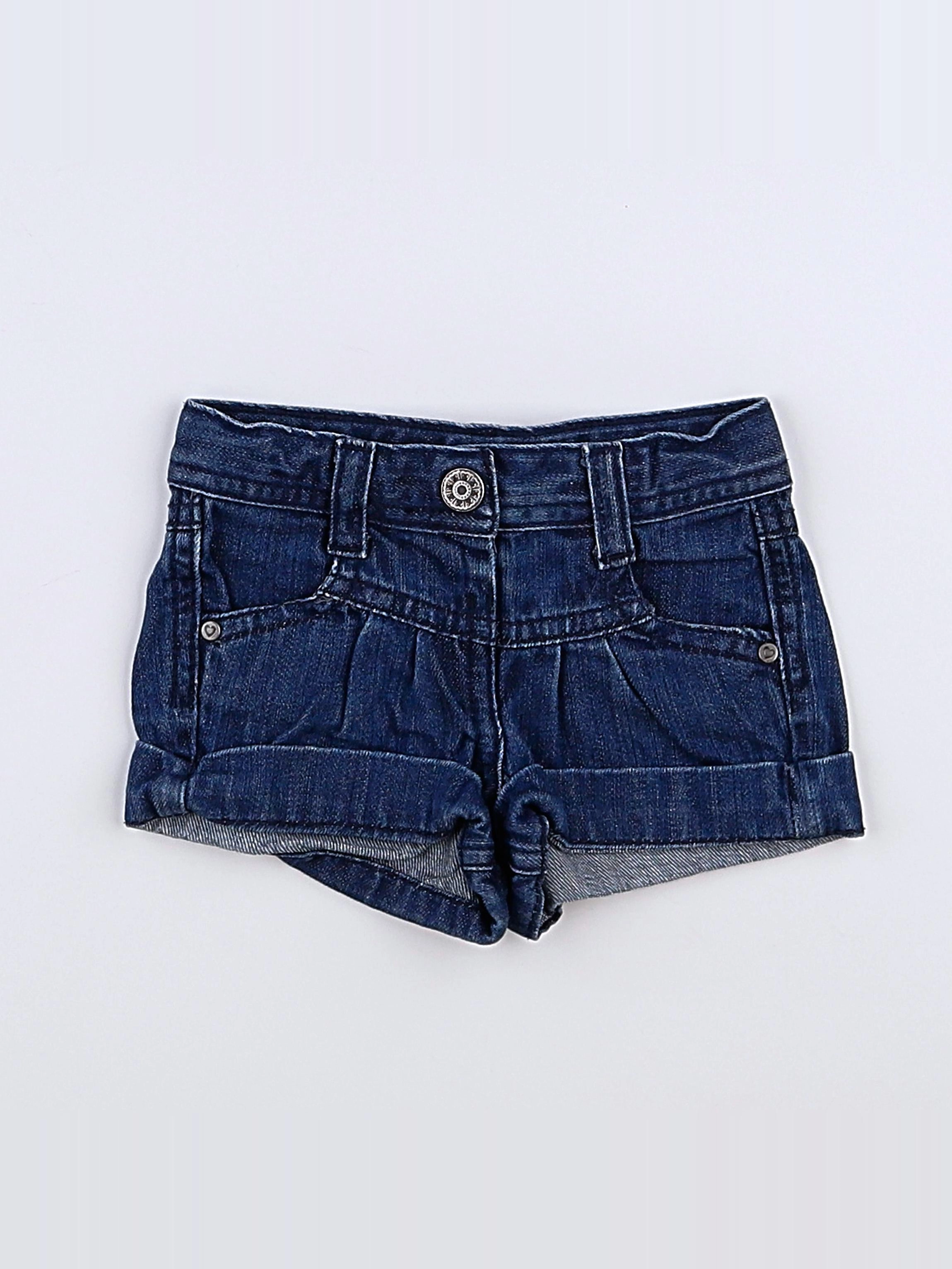 Tape à l'oeil - short bleu - 3 mois