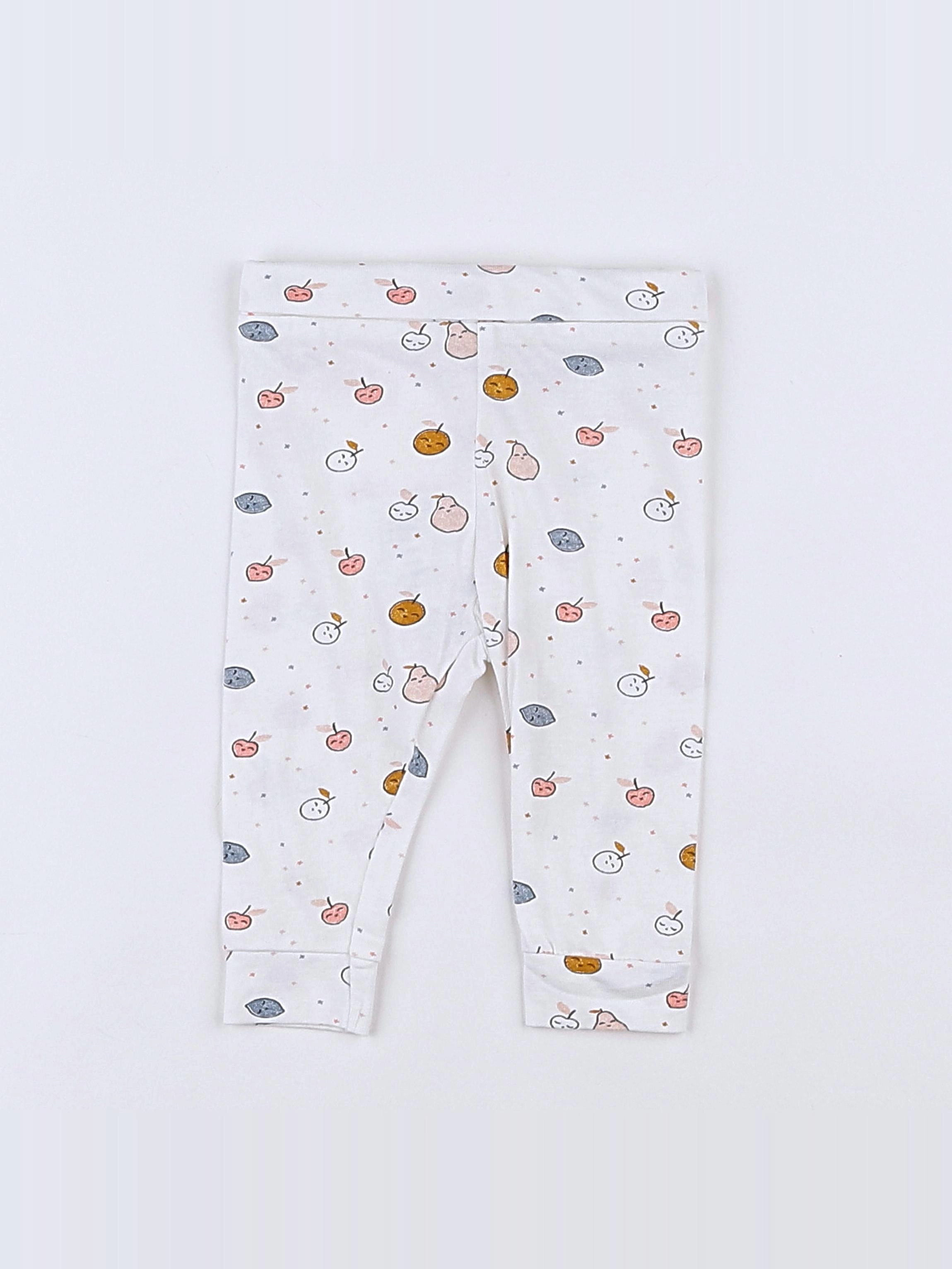 Vertbaudet - legging multicolore - 1 mois