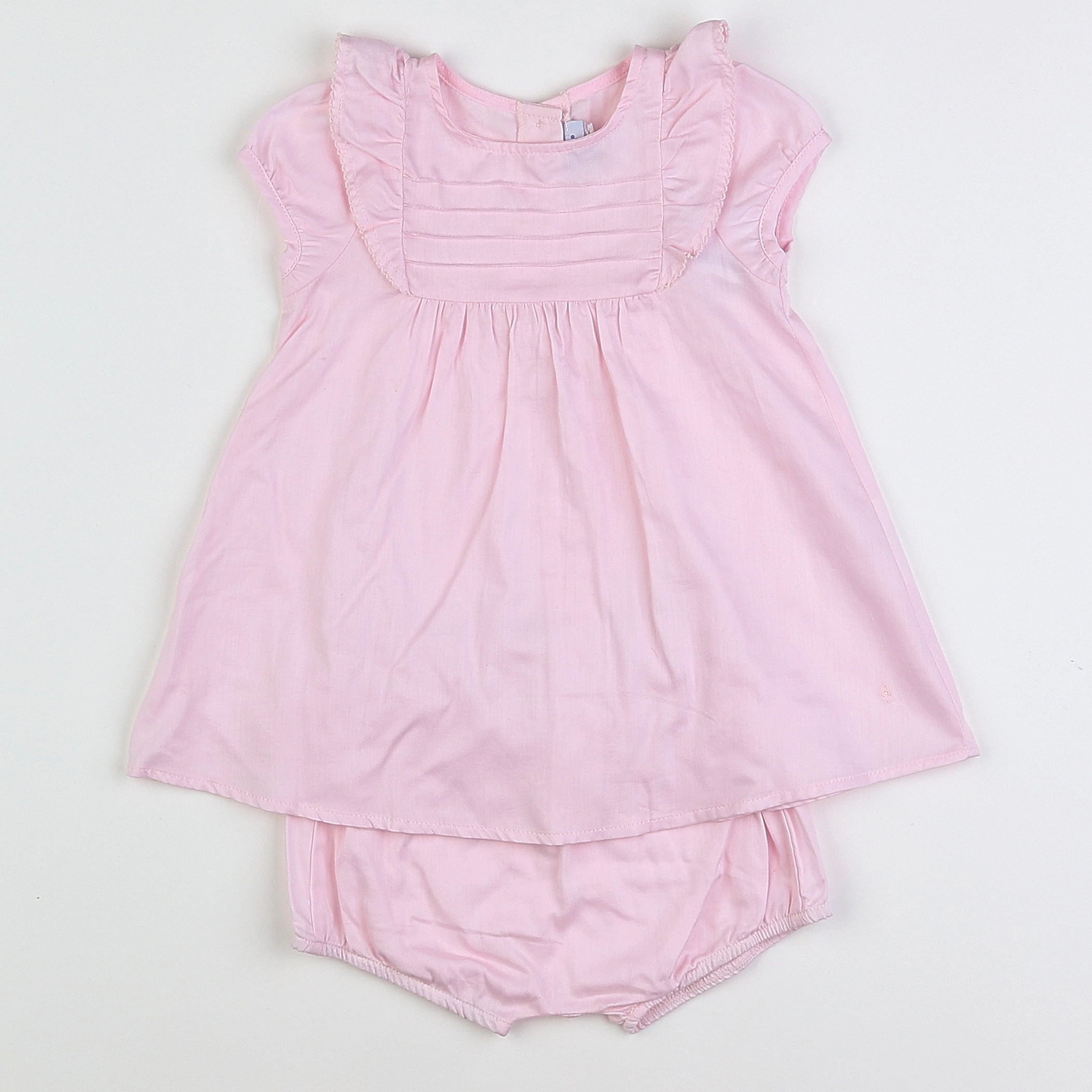 Absorba - robe rose (état neuf) - 12 mois