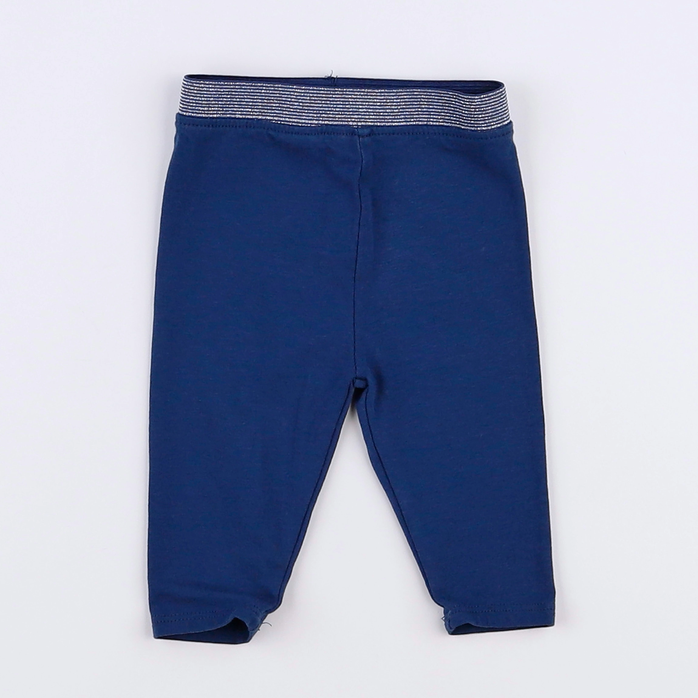 Vertbaudet - legging bleu - 3 mois