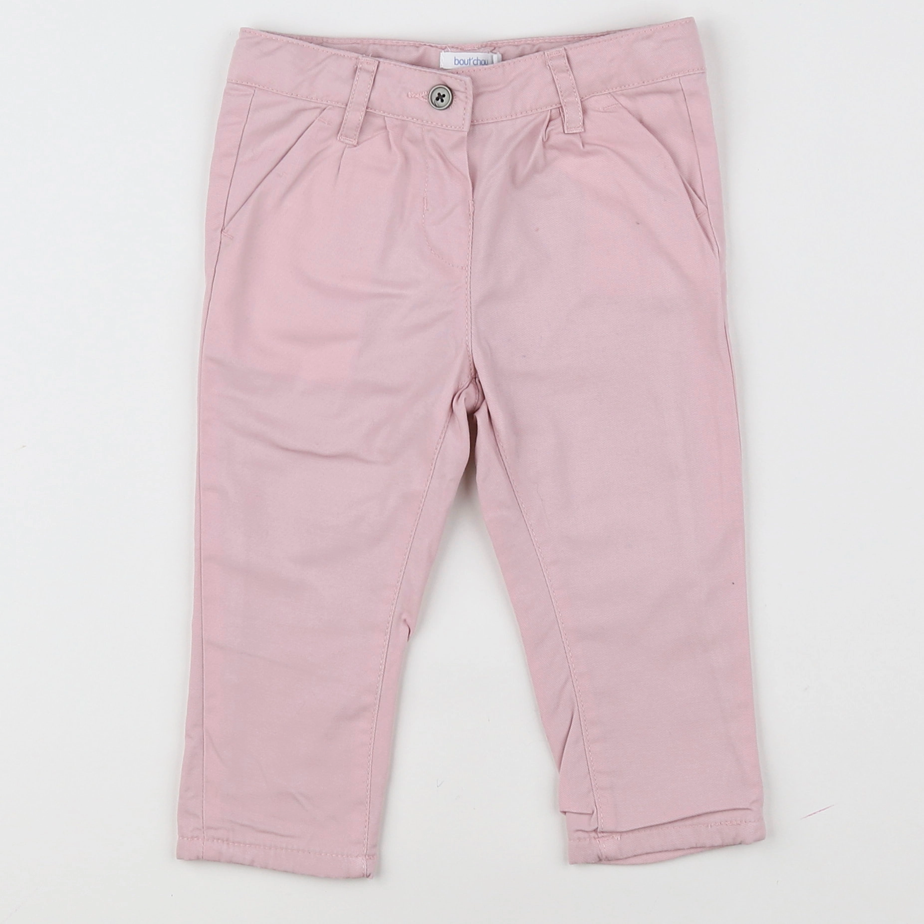Boutchou - pantalon rose - 12 mois