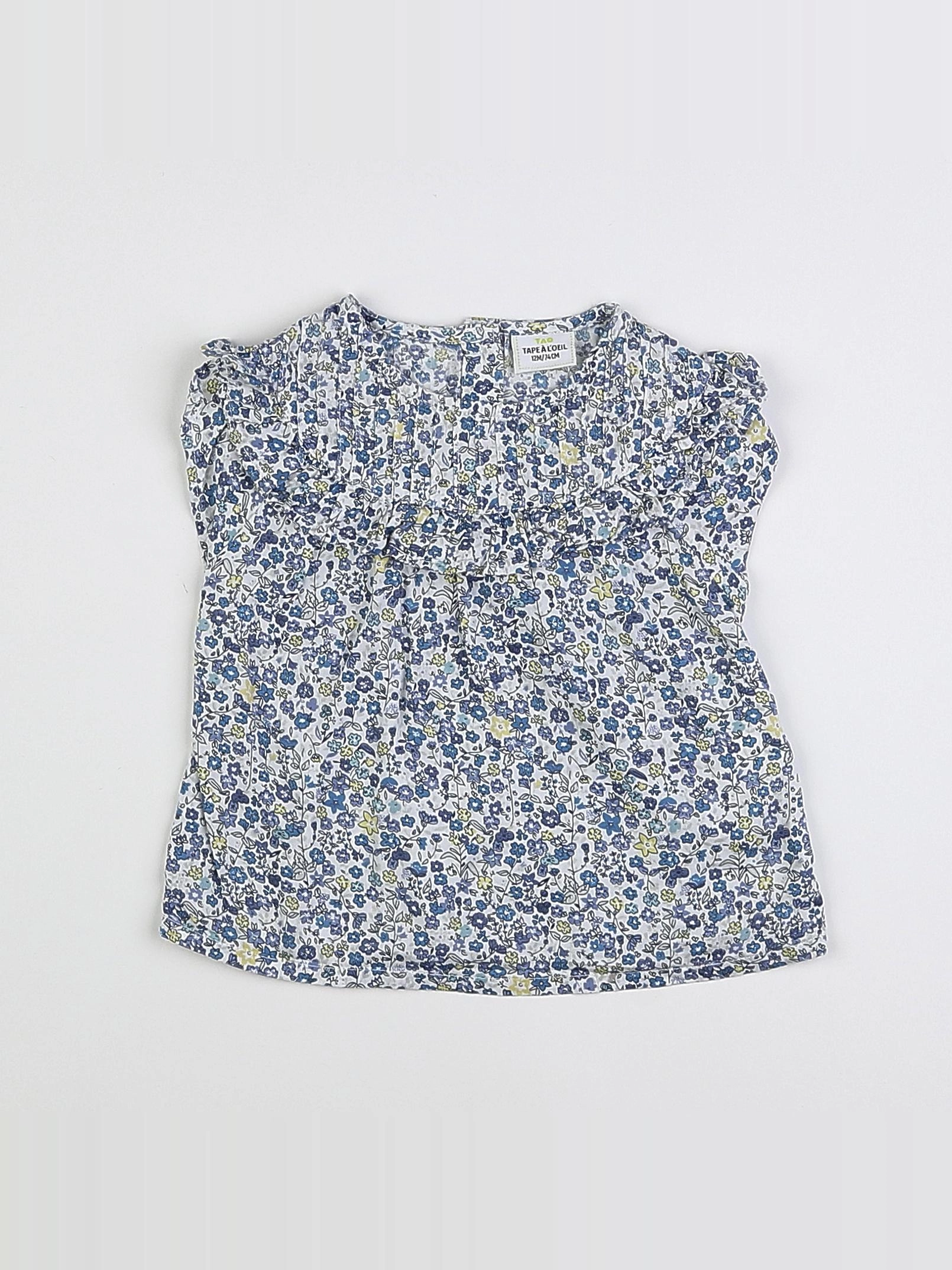 Tape à l'oeil - blouse multicolore - 12 mois