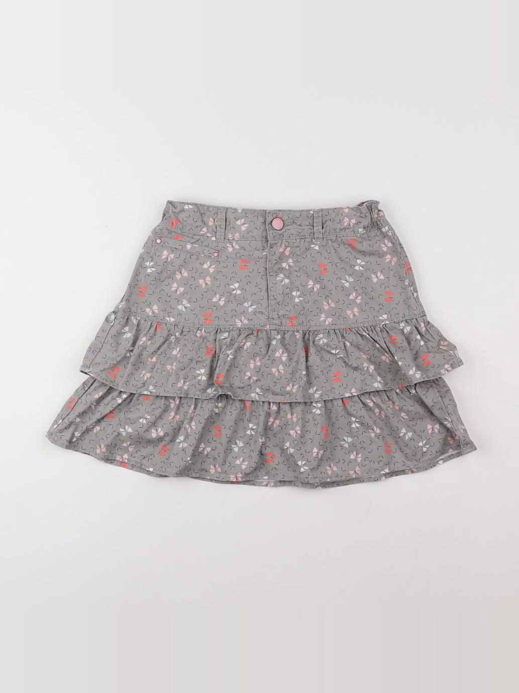 Okaidi - jupe gris - 12 ans