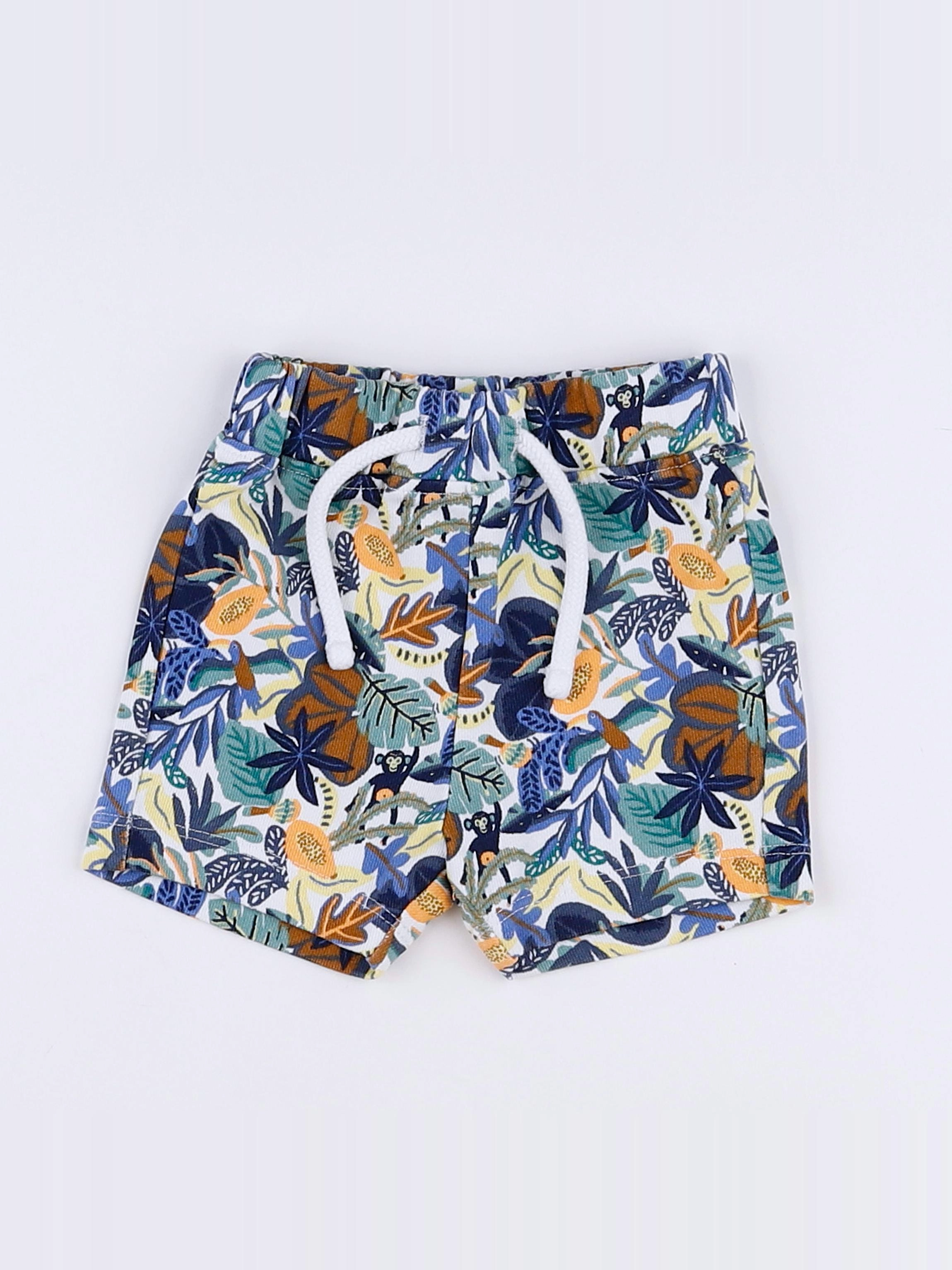 Tape à l'oeil - short multicolore - 3 mois