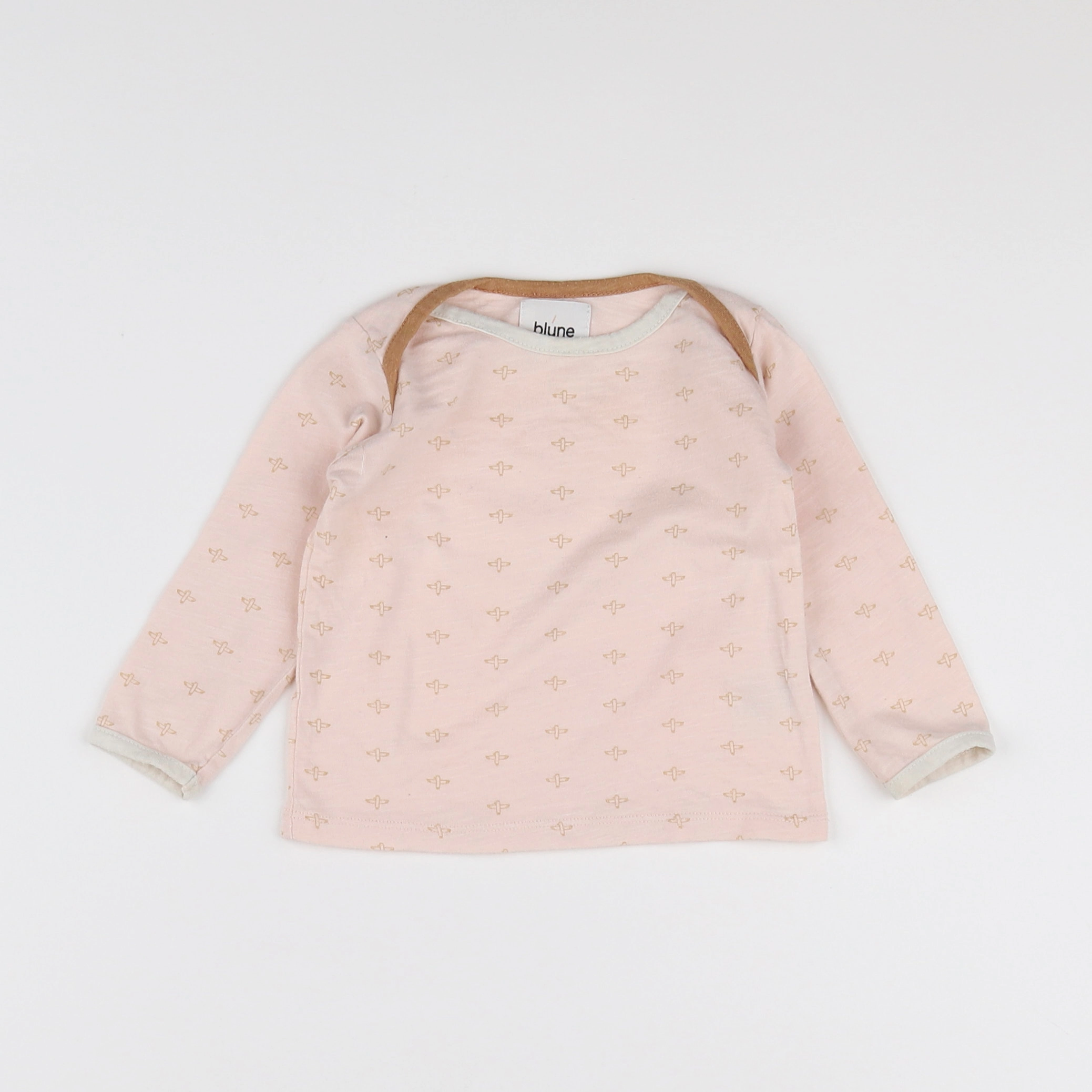 Blune - tee-shirt rose - 12 mois