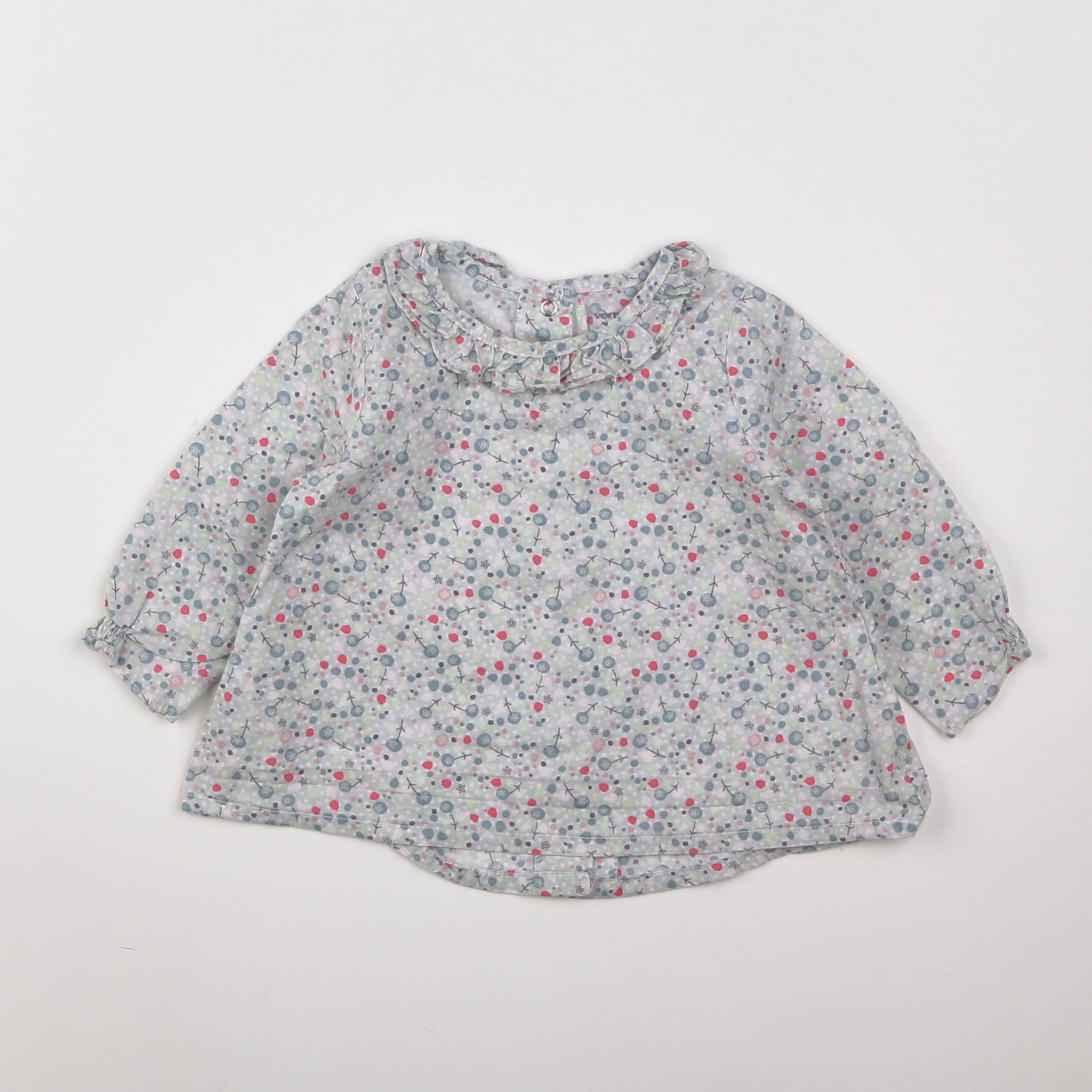 Vertbaudet - blouse multicolore - 9 mois