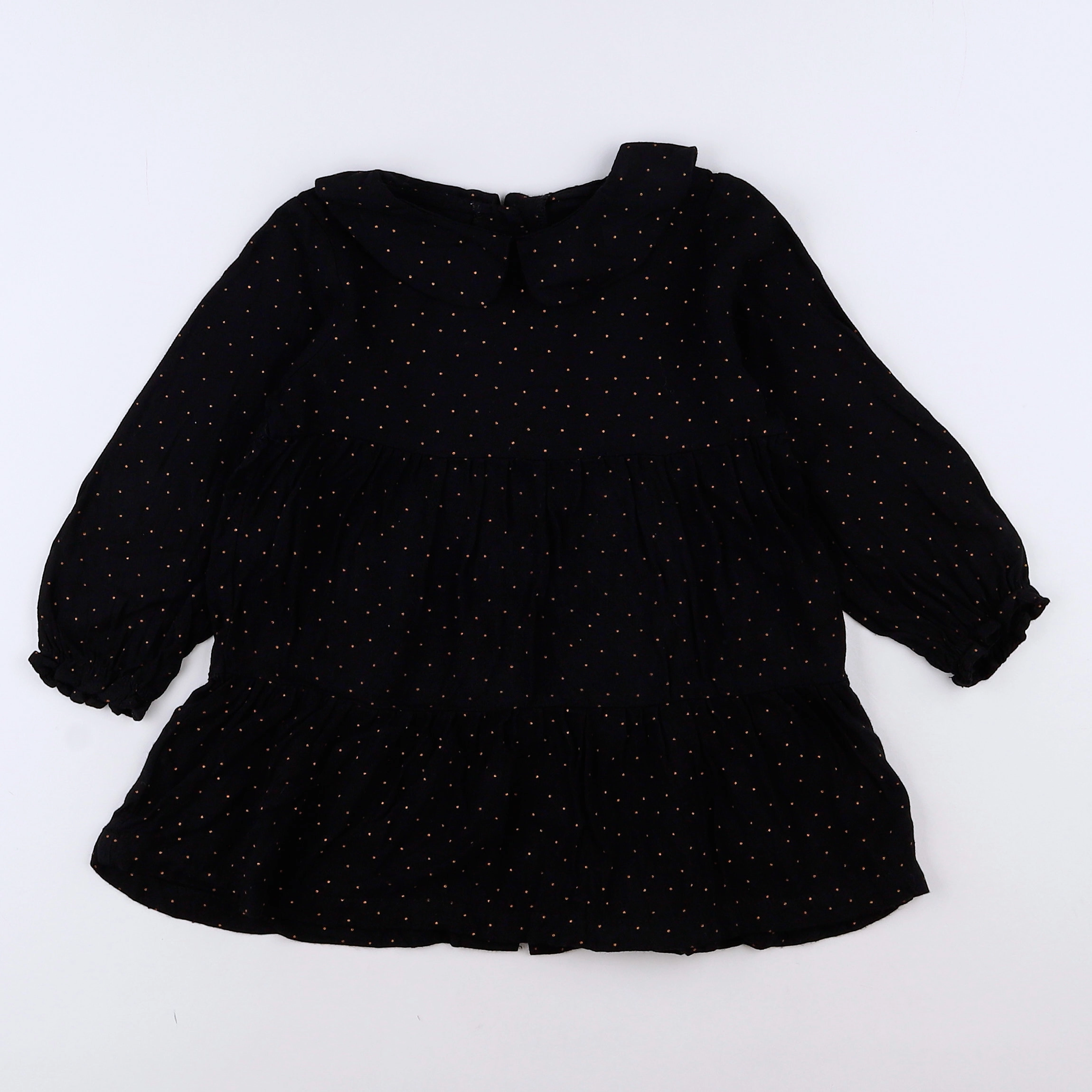 Vertbaudet - robe noir - 2 ans