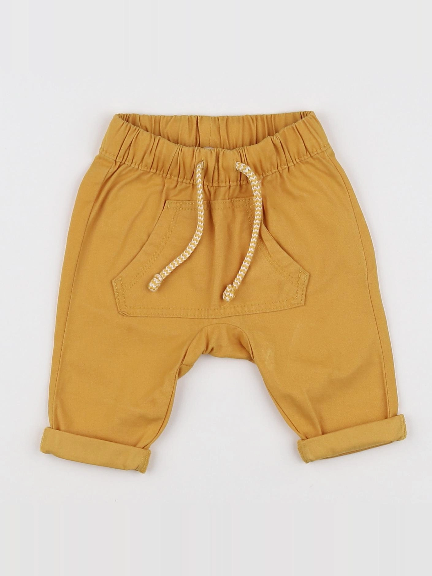 Tape à l'oeil - pantalon jaune - 3 mois