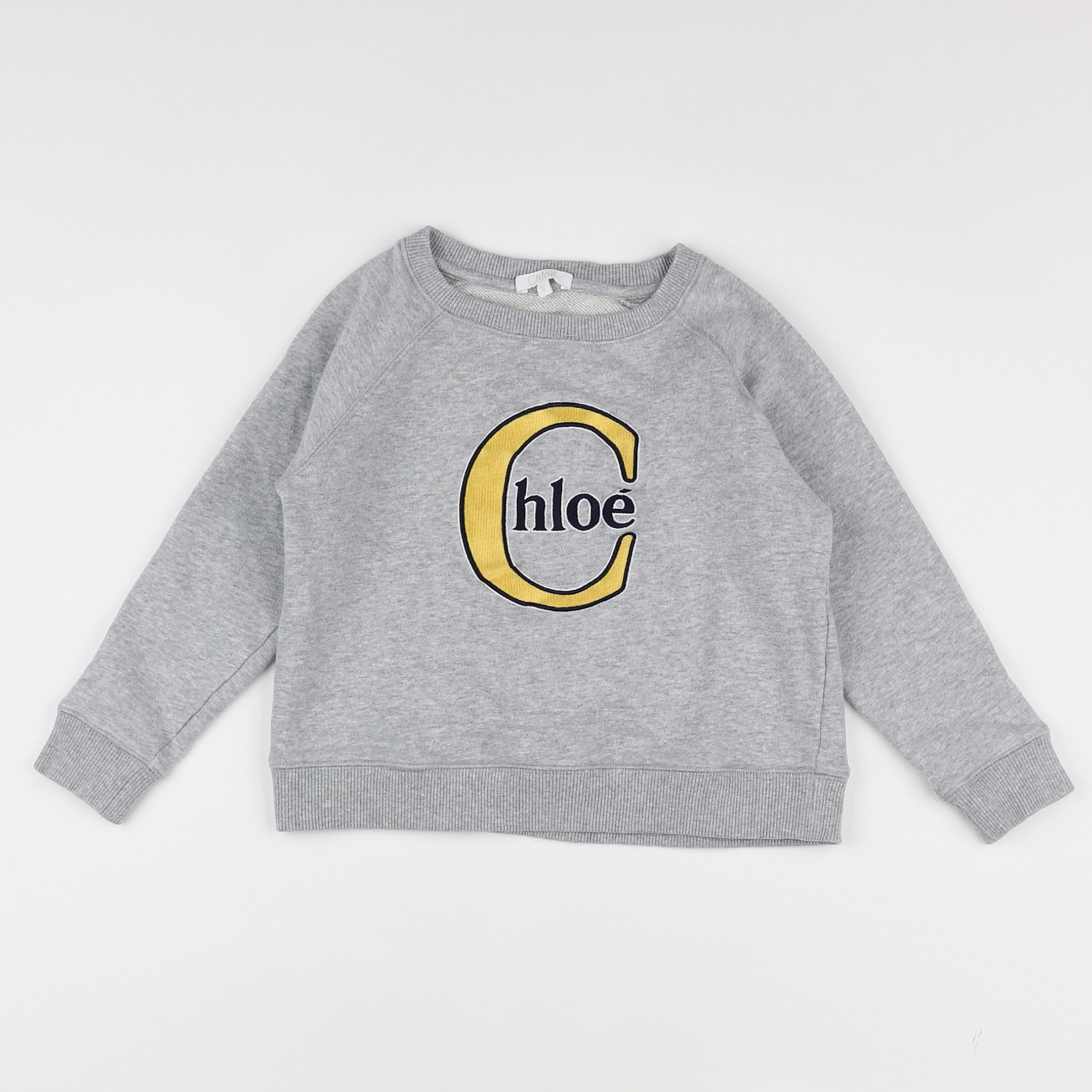 Chloé - sweat gris - 6 ans