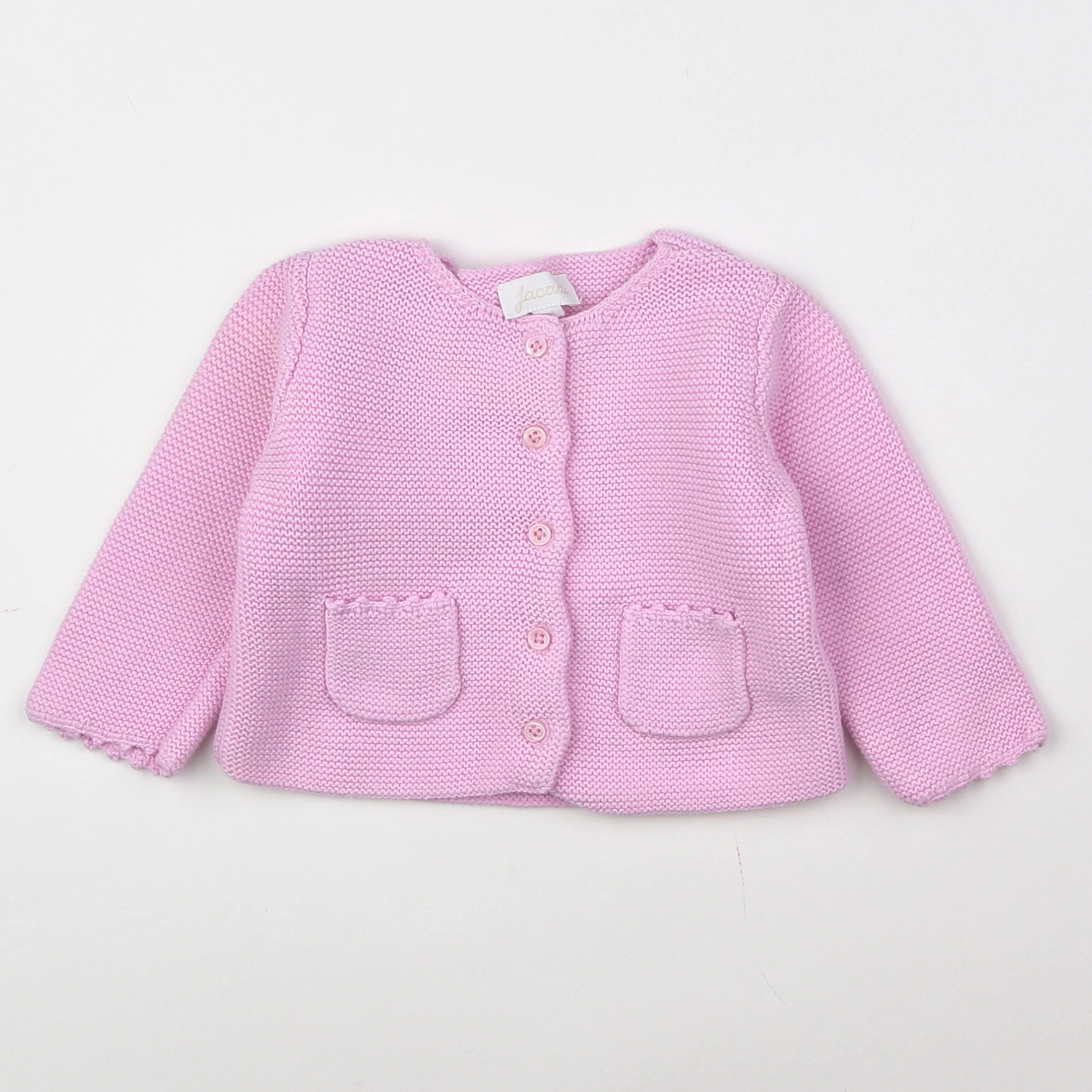 Jacadi - gilet rose - 6 mois