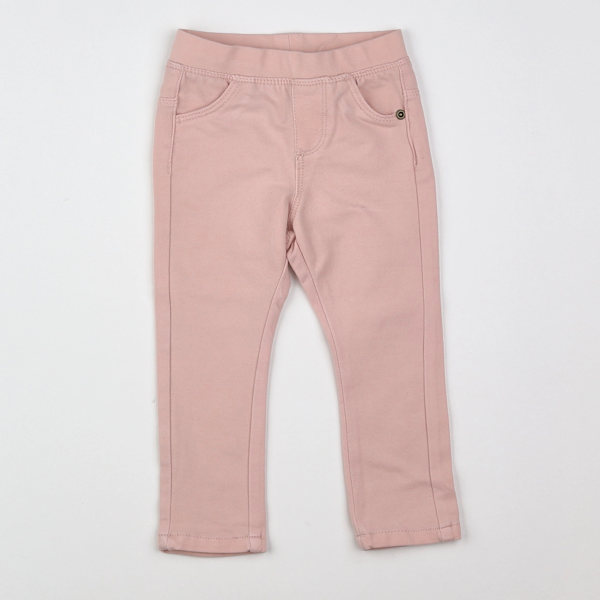 Vertbaudet - jegging rose - 3 mois