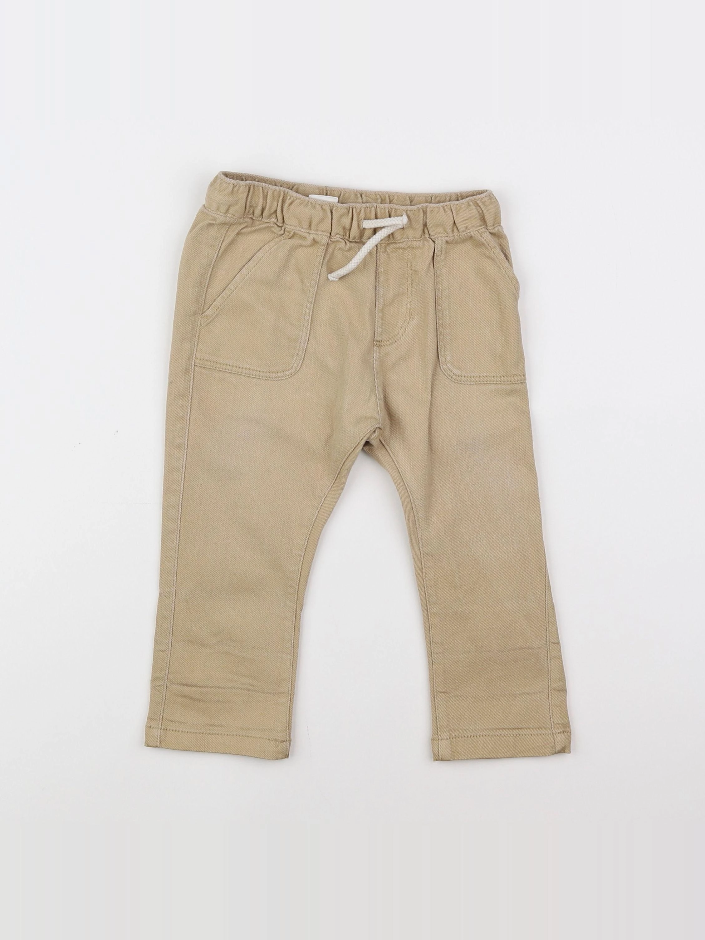 H&M - pantalon marron - 12/18 mois