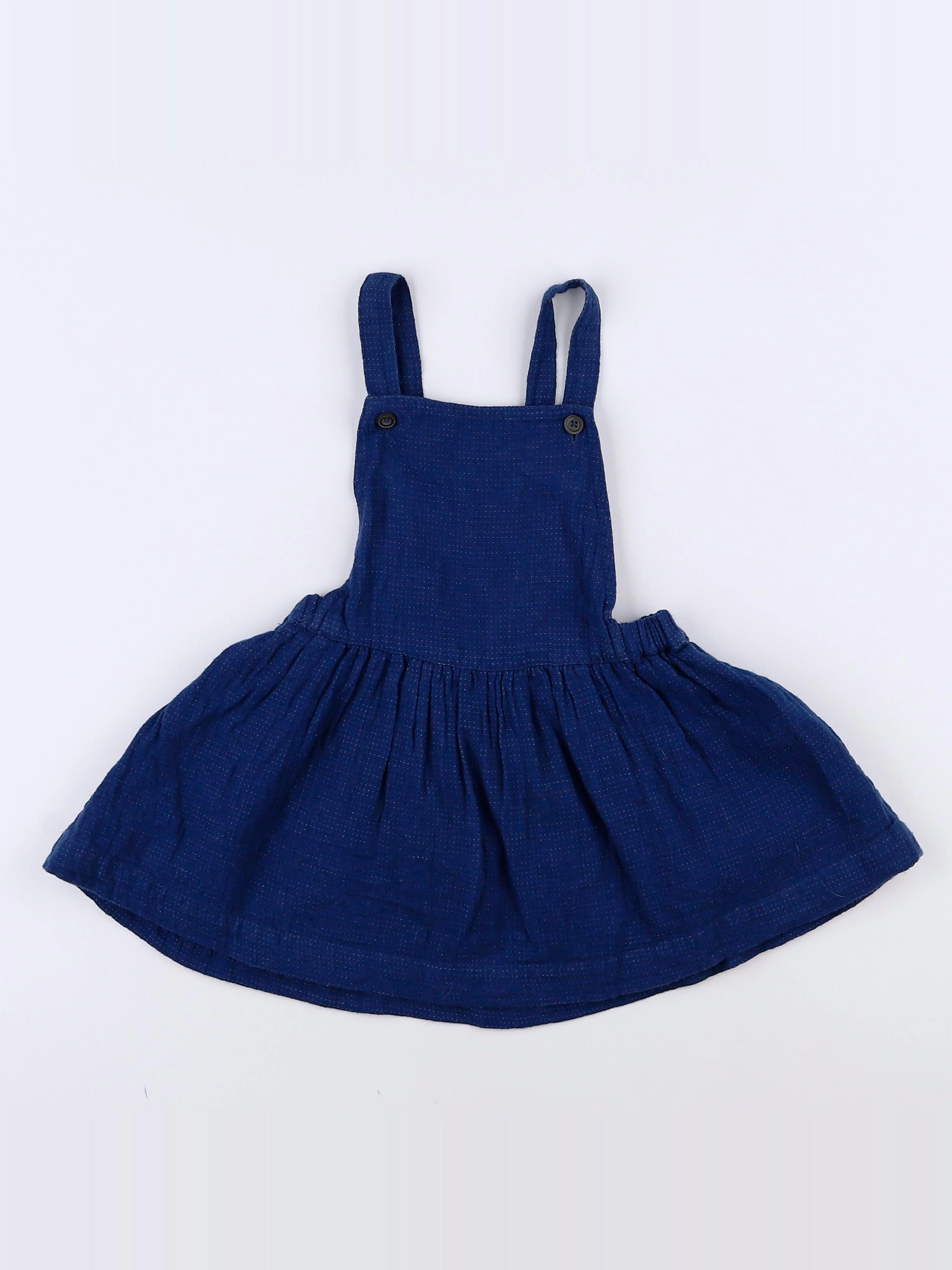 Boutchou - robe bleu - 12 mois