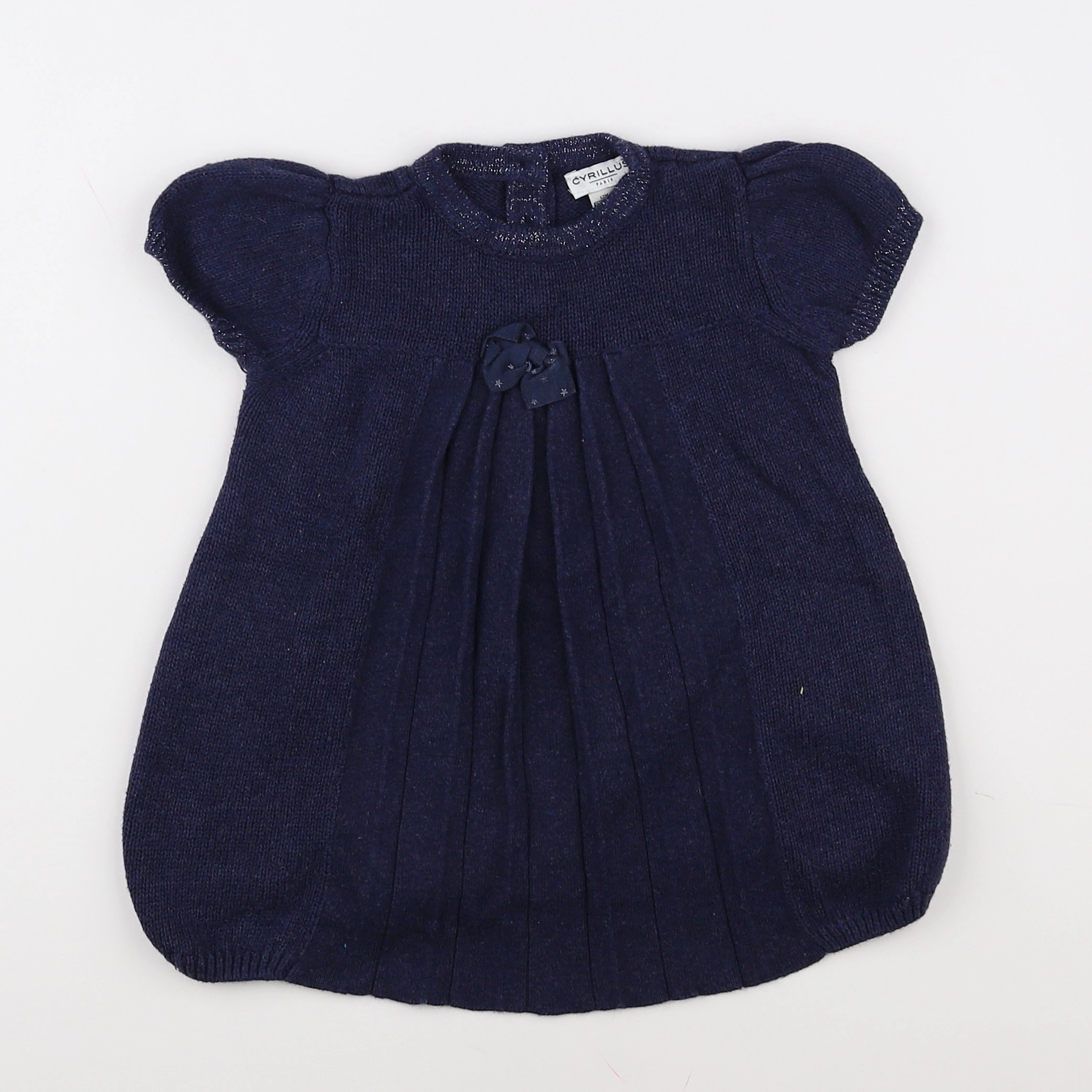 Cyrillus - robe bleu - 12 mois