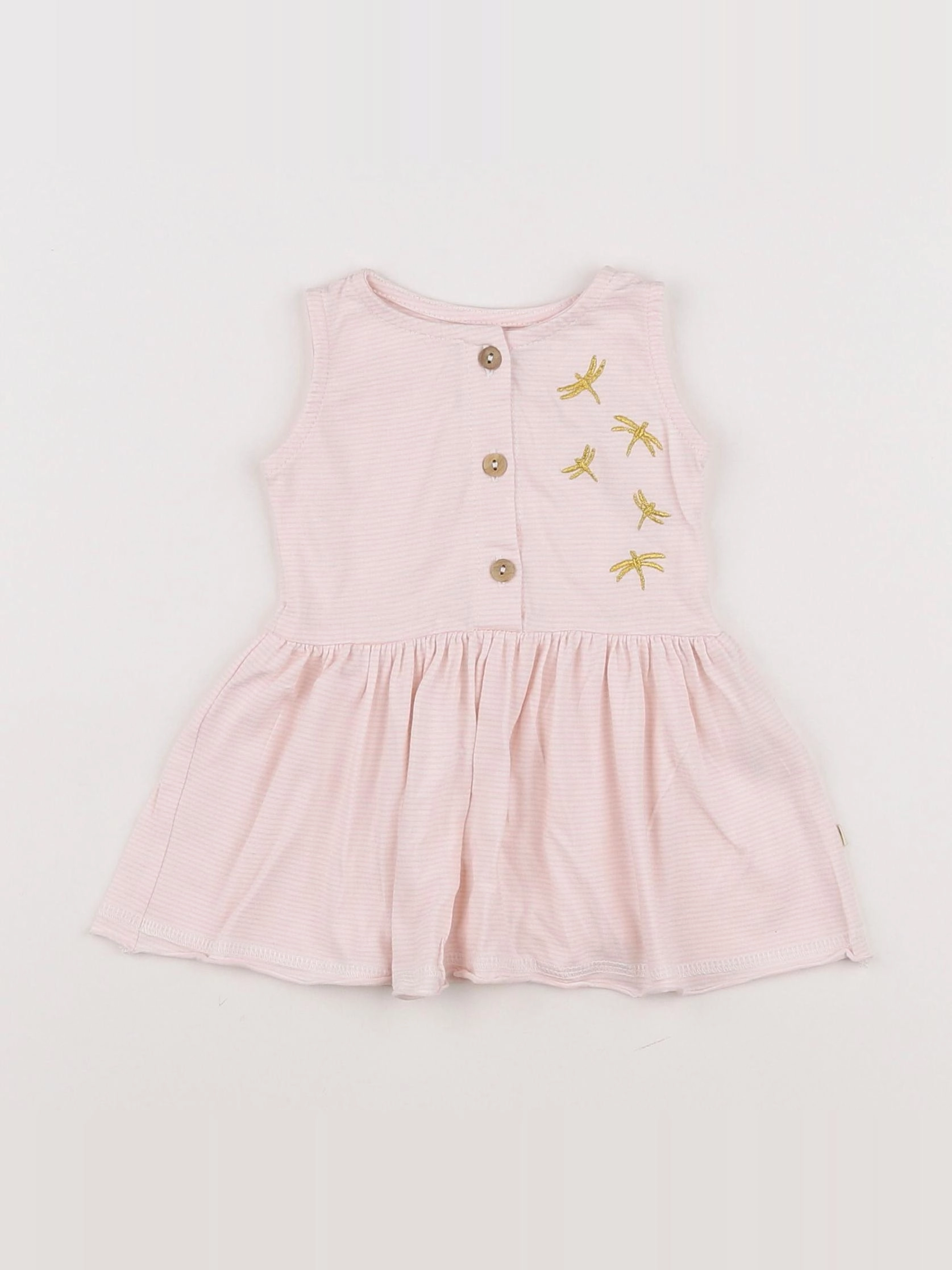 Les Petites Choses - robe rose - 3 mois