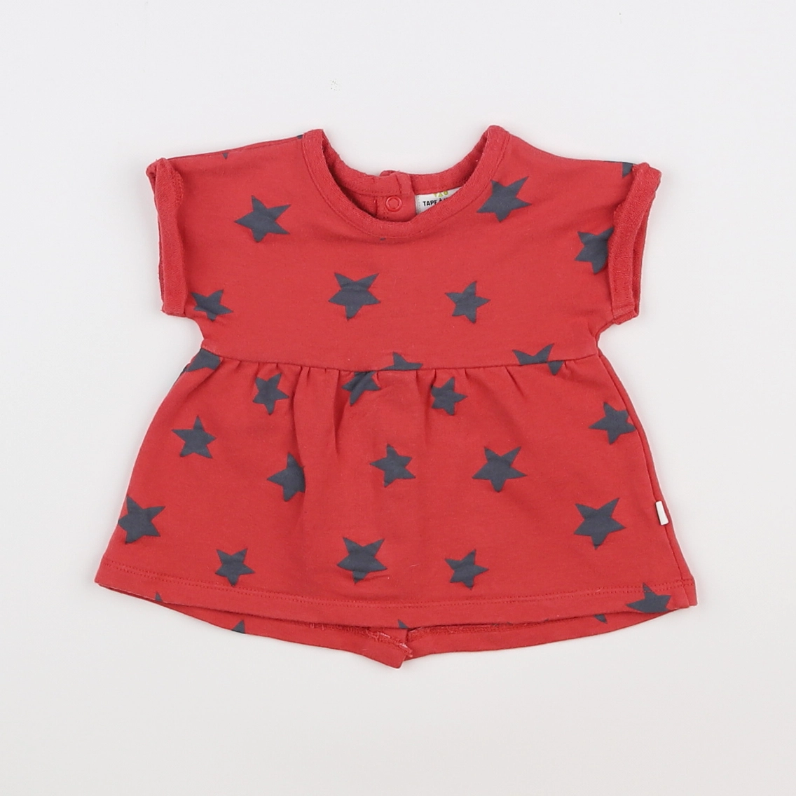 Tape à l'oeil - robe rouge - 1 mois