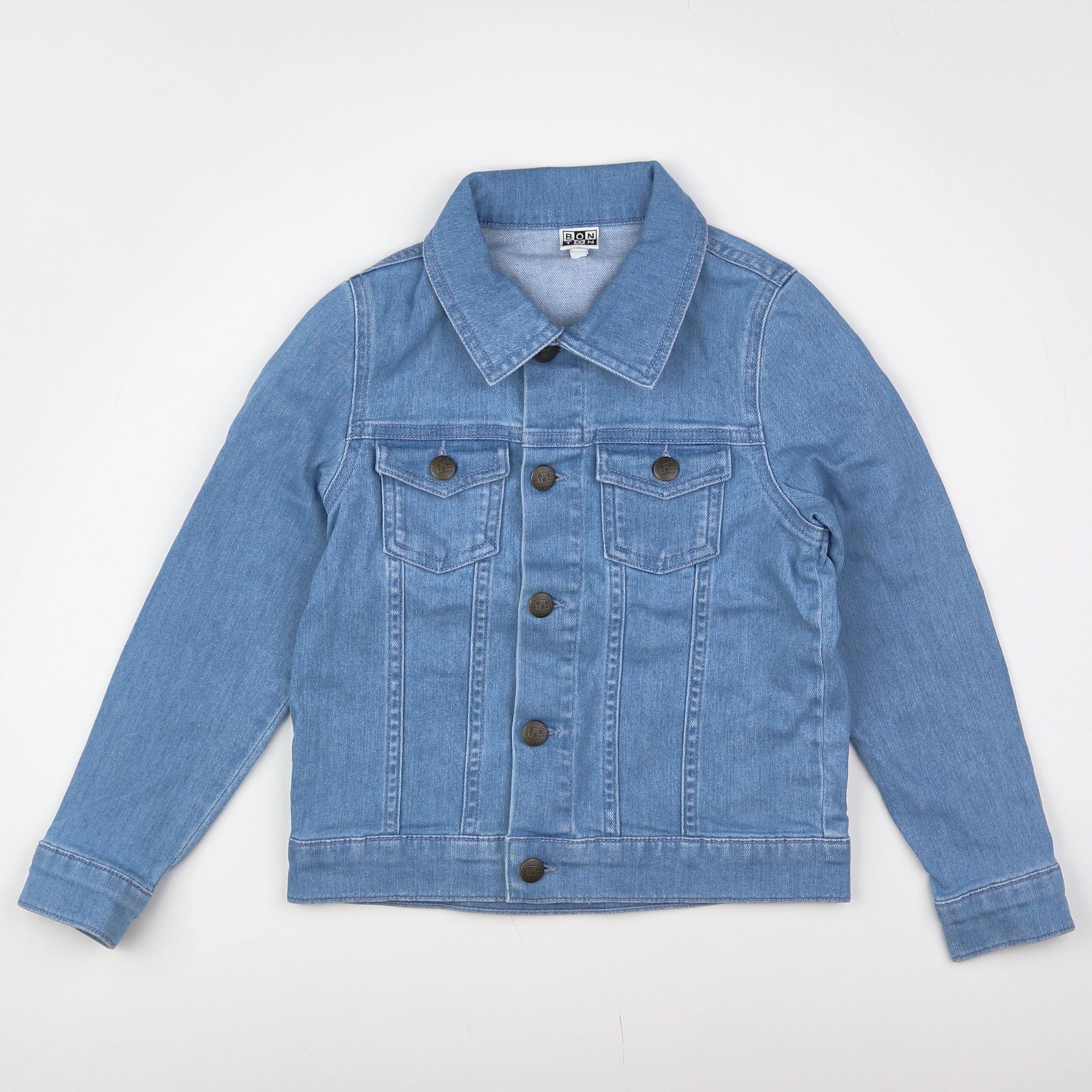 Bonton - veste bleu - 8 ans