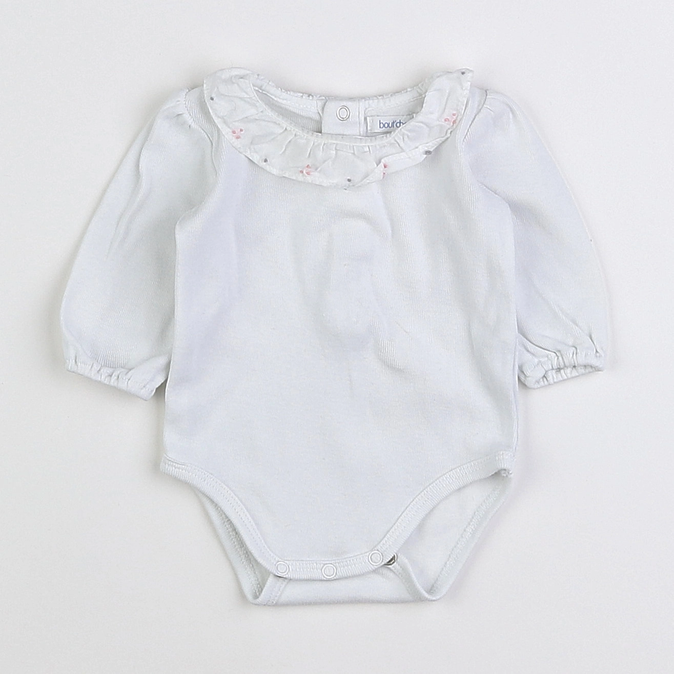 Boutchou - body vetement blanc - 1 mois