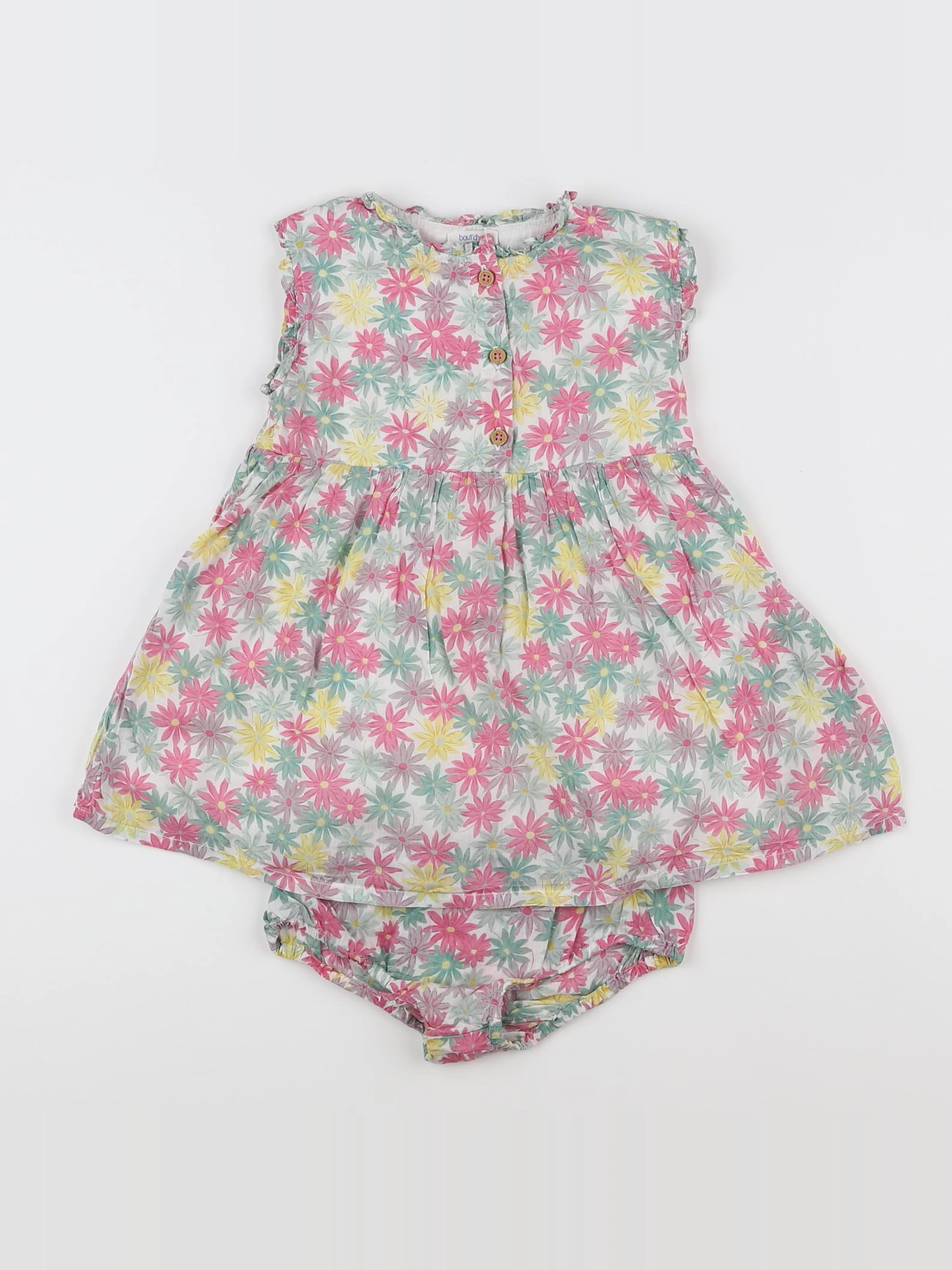 Boutchou - robe multicolore - 18 mois