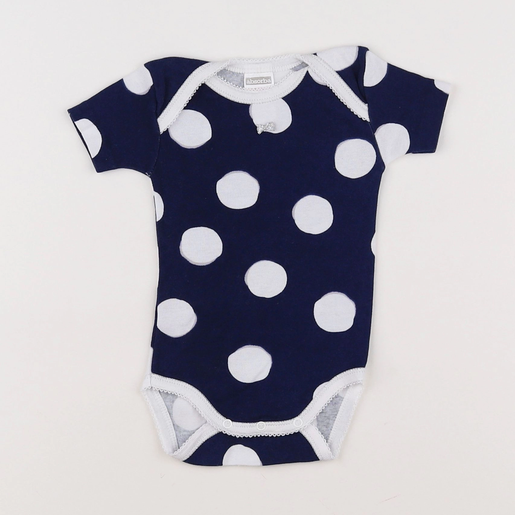 Absorba - body bleu, blanc - 3 mois