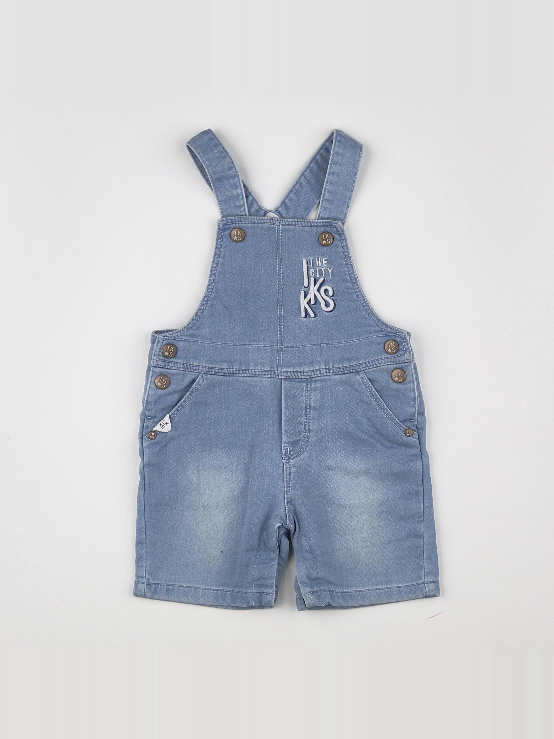 IKKS - salopette bleu - 12 mois
