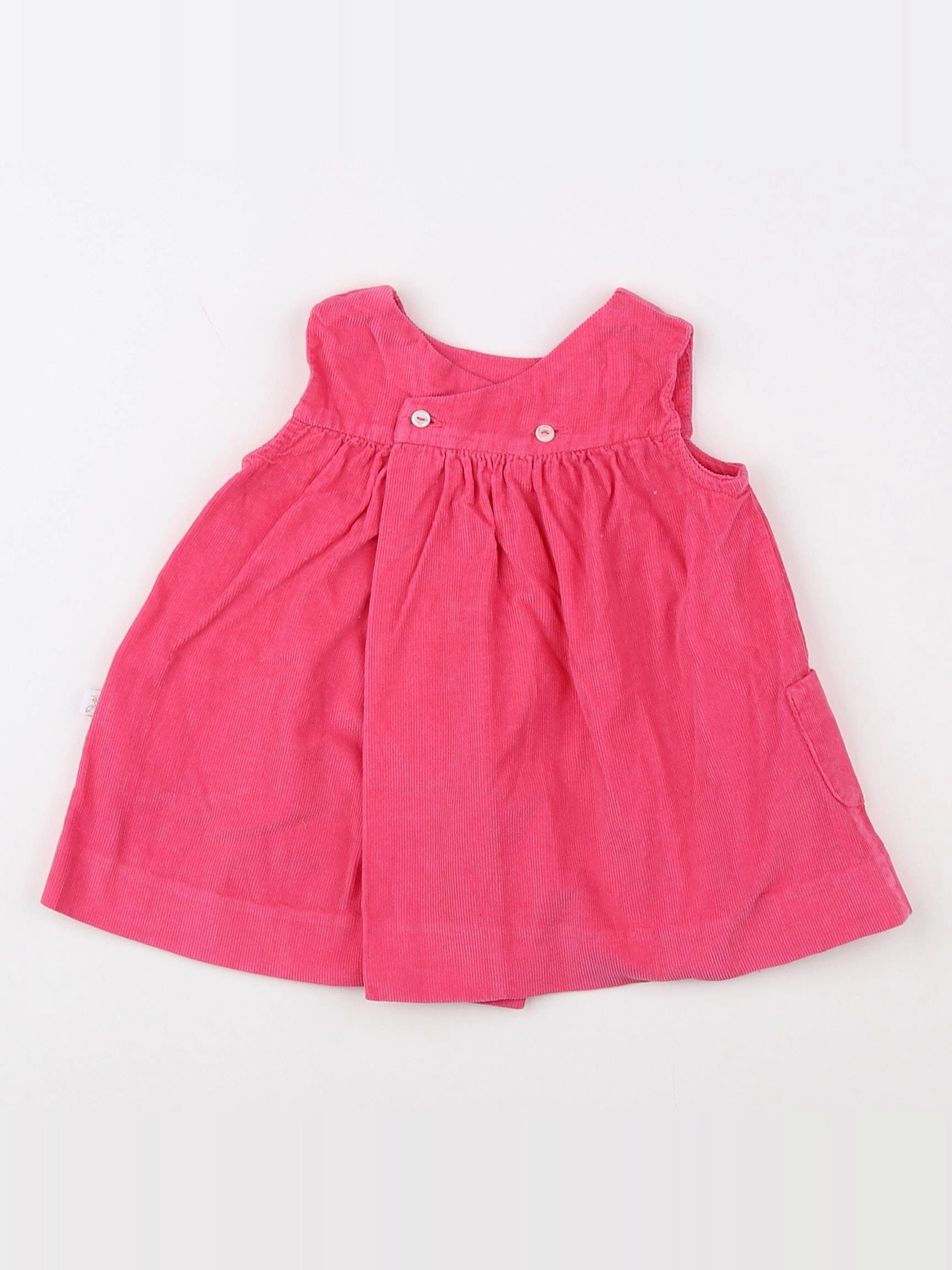 Jacadi - robe rose - 3 mois