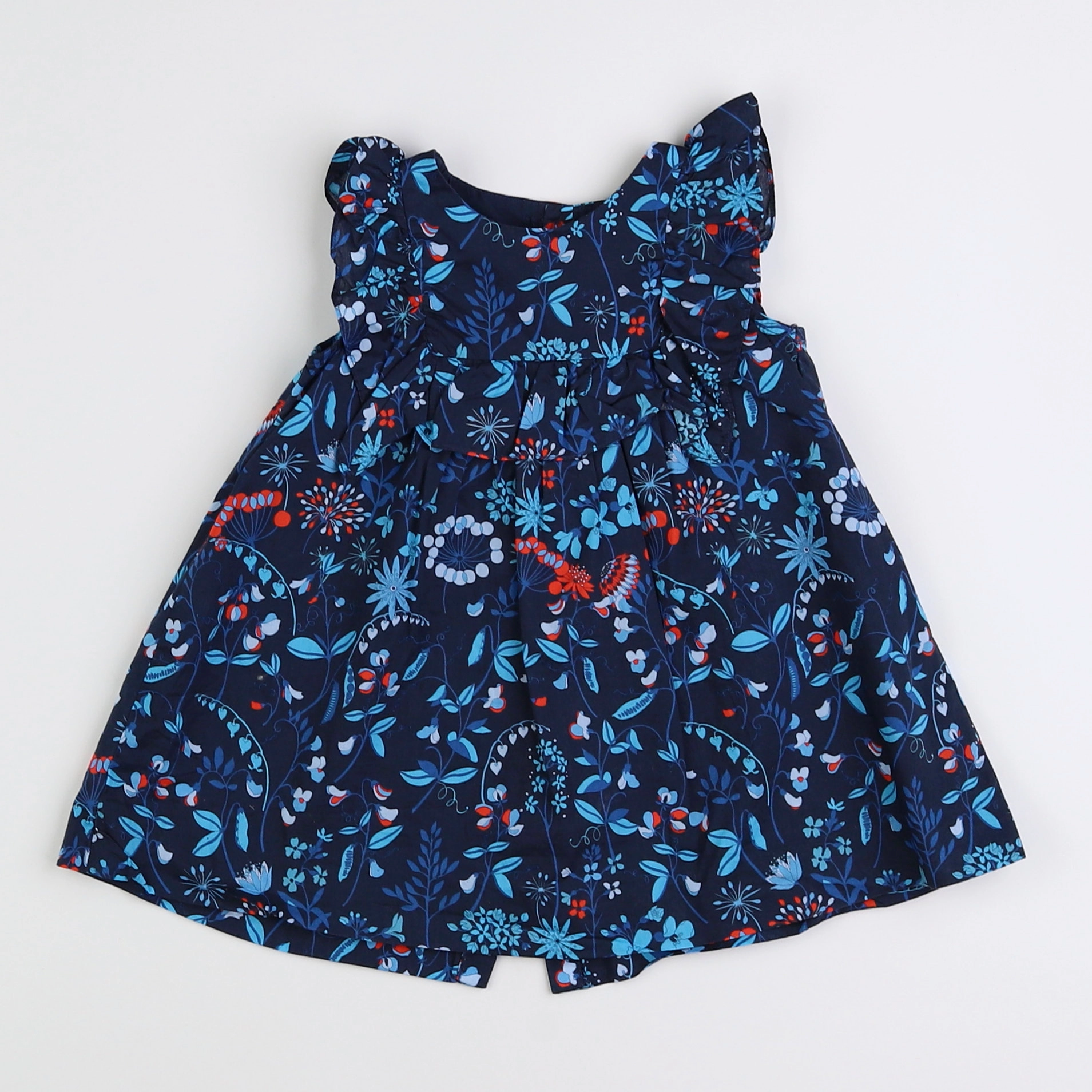 Jacadi - robe bleu - 18 mois