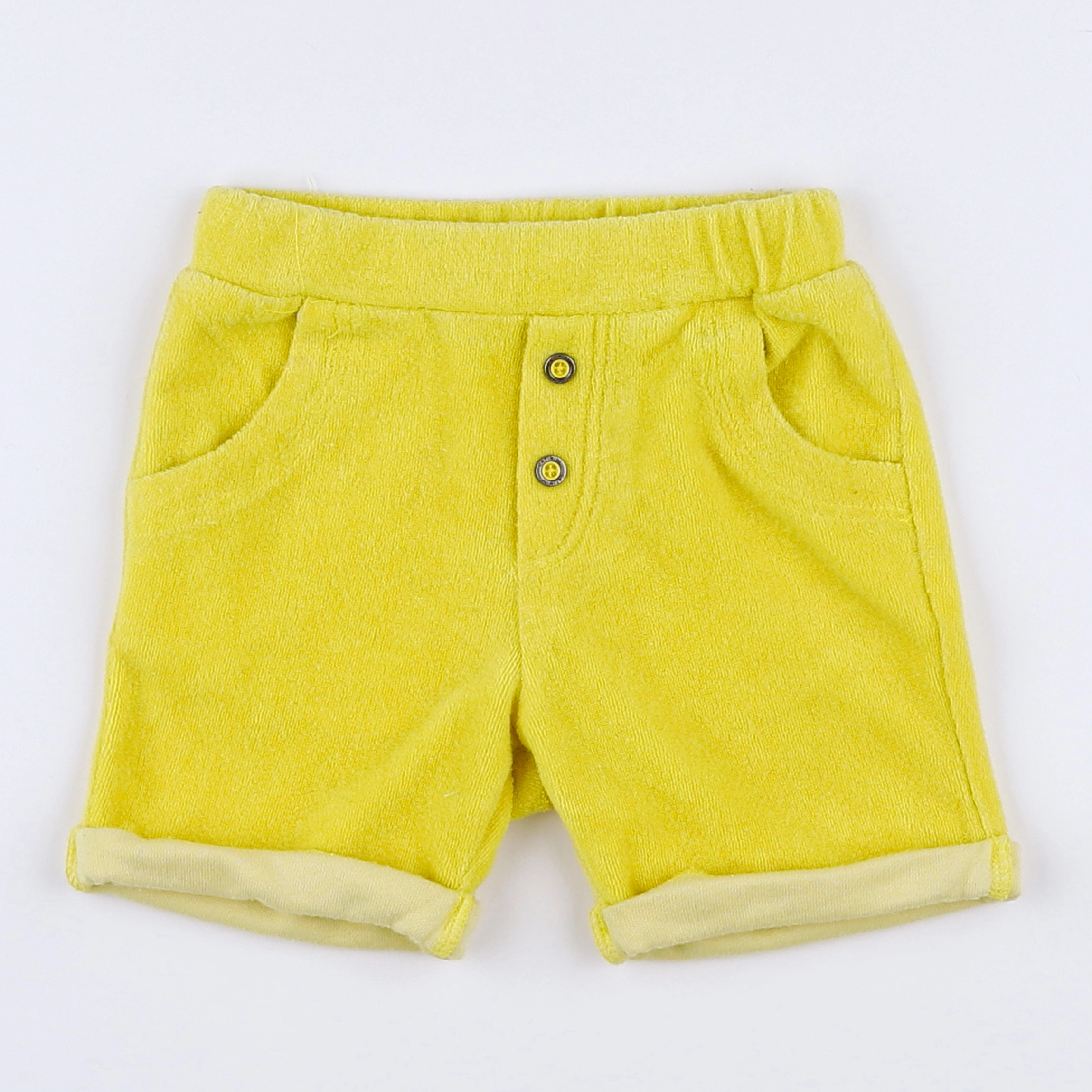 Catimini - short jaune - 12 mois