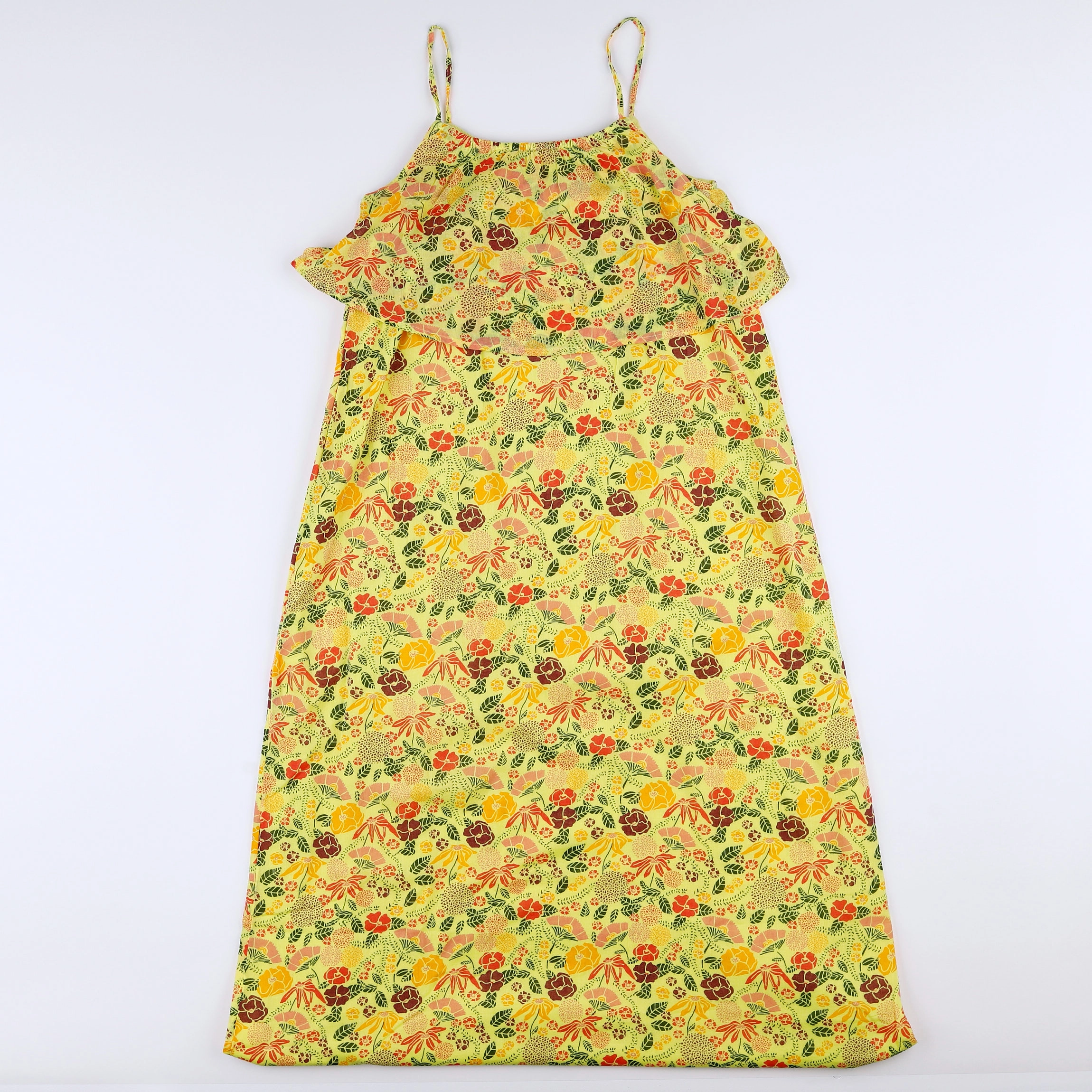 Vertbaudet - robe jaune - 10 ans