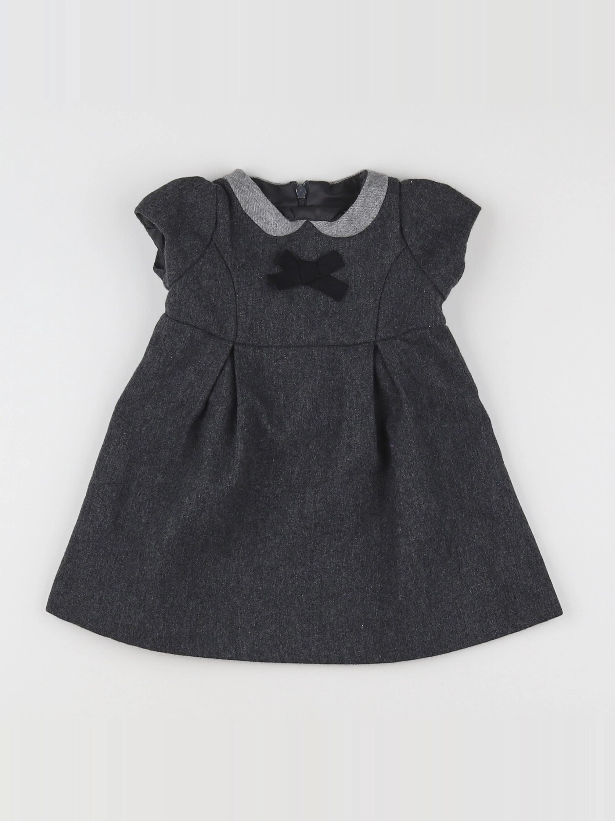 Jacadi - robe gris - 6 mois