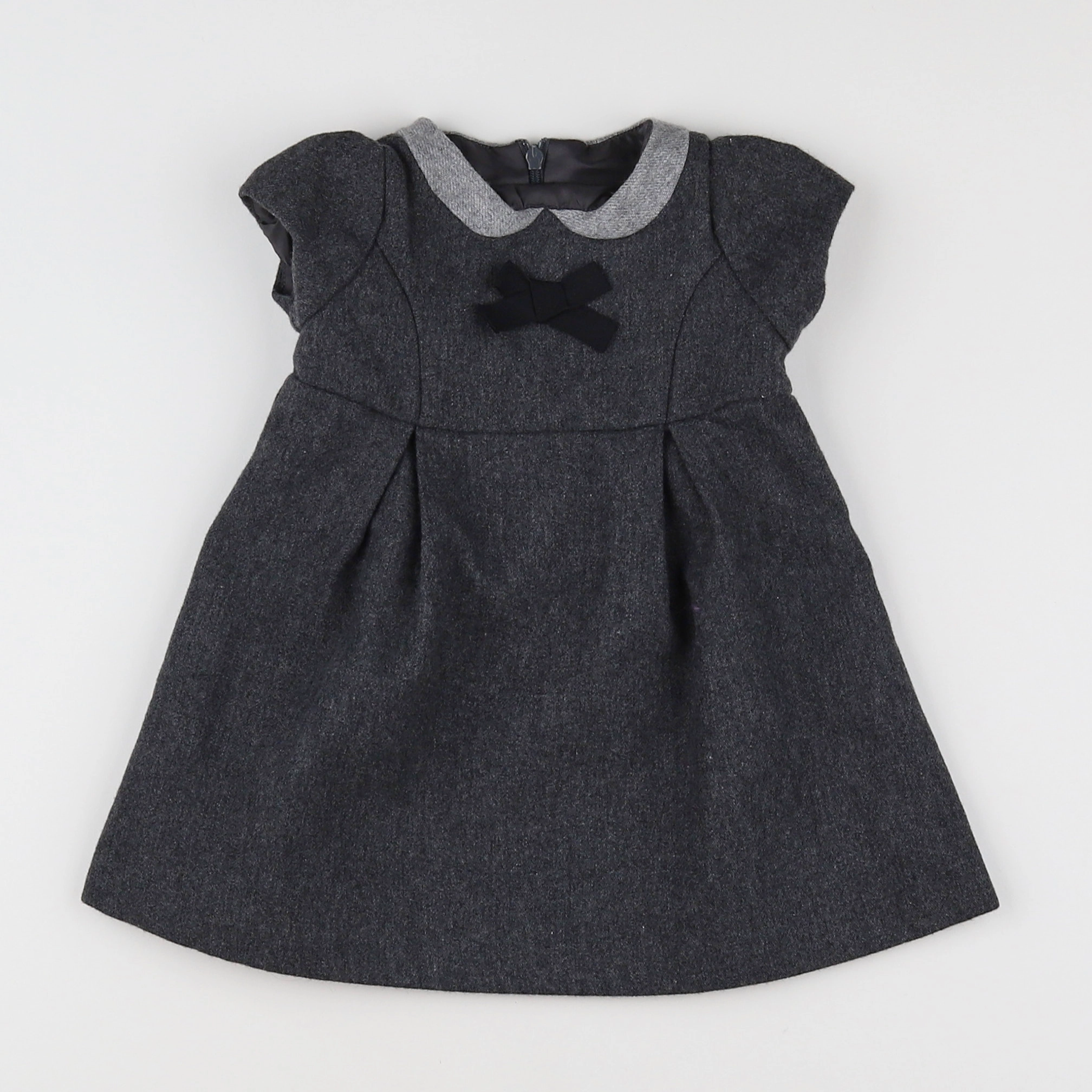 Jacadi - robe gris - 6 mois