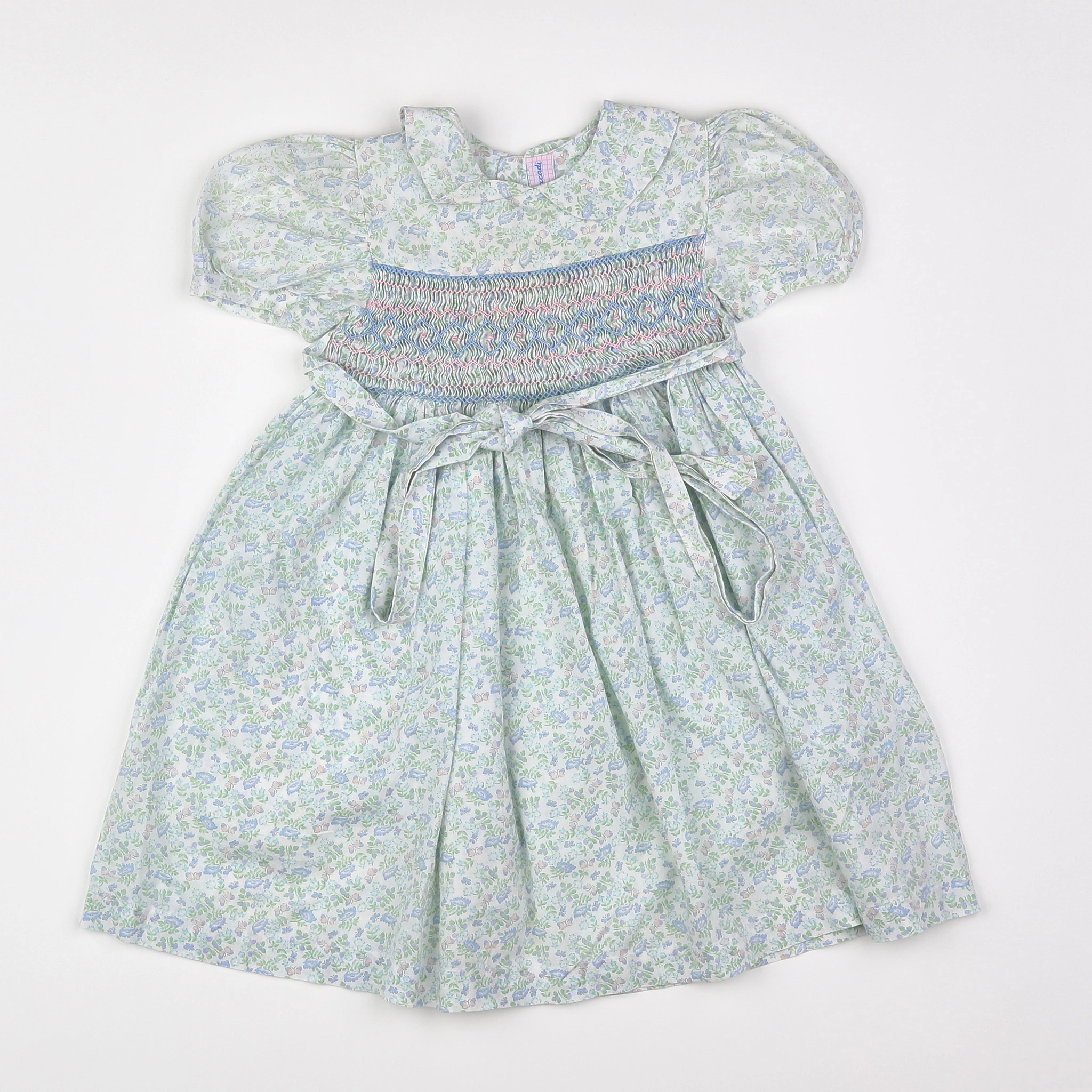 Jacadi - robe vert - 12 mois