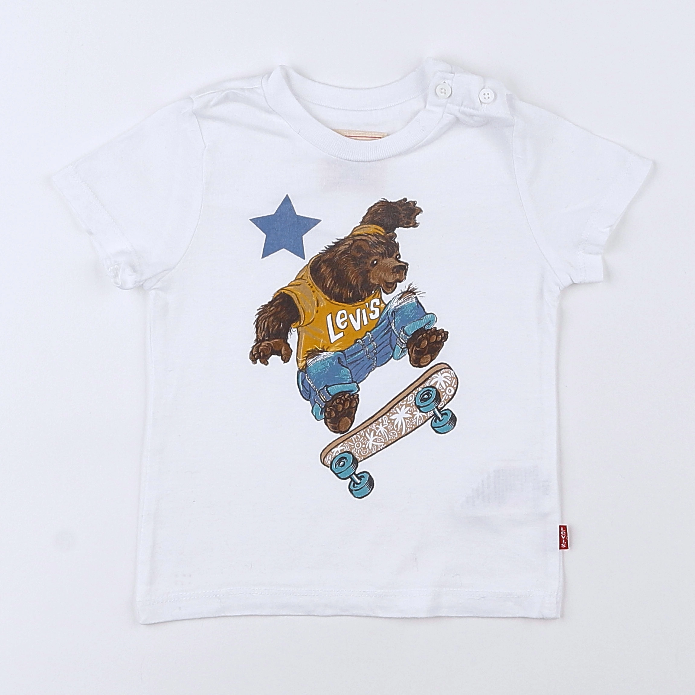 Levi's - tee-shirt blanc - 12 mois