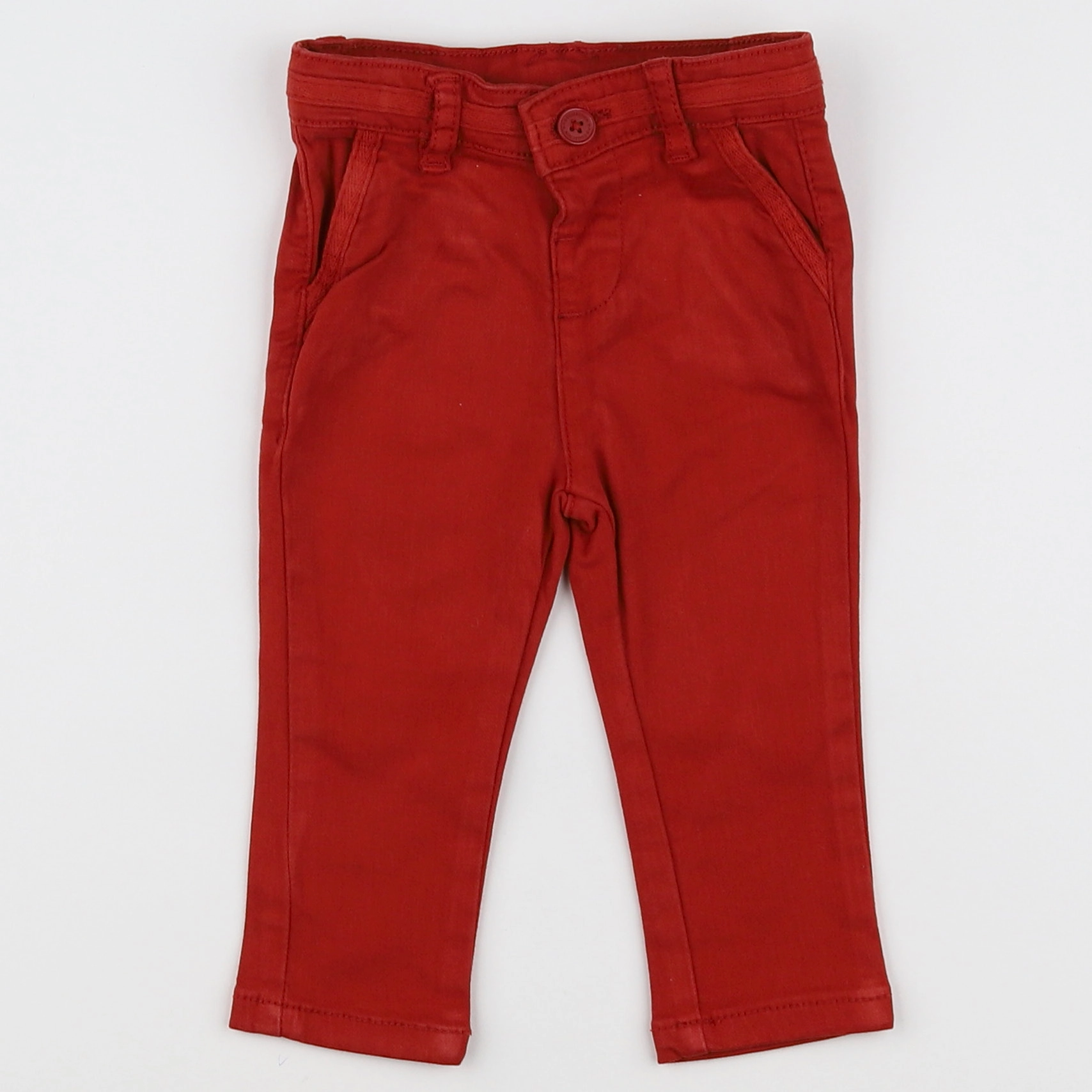 Tape à l'oeil - pantalon rouge - 6 mois