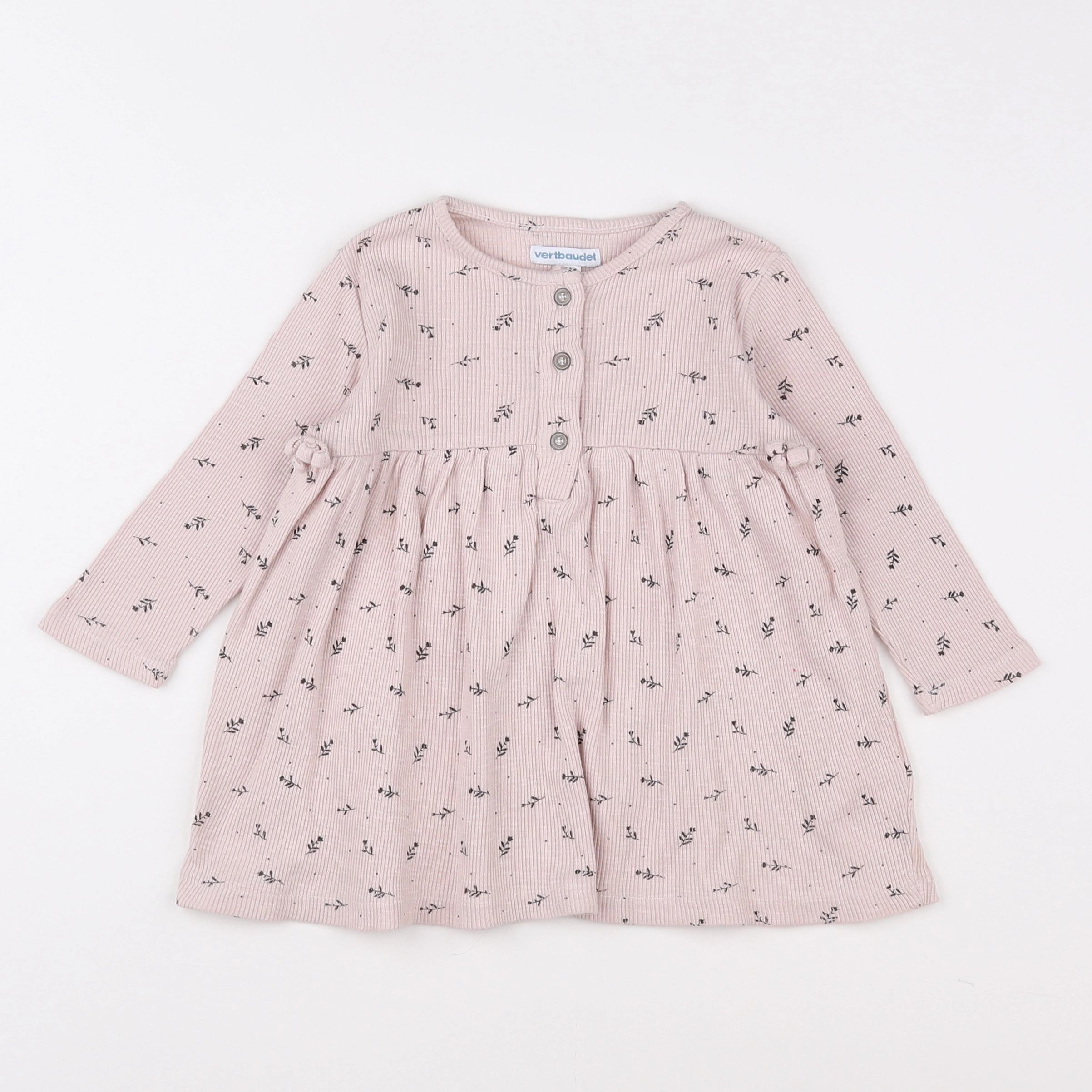 Vertbaudet - robe violet - 18 mois