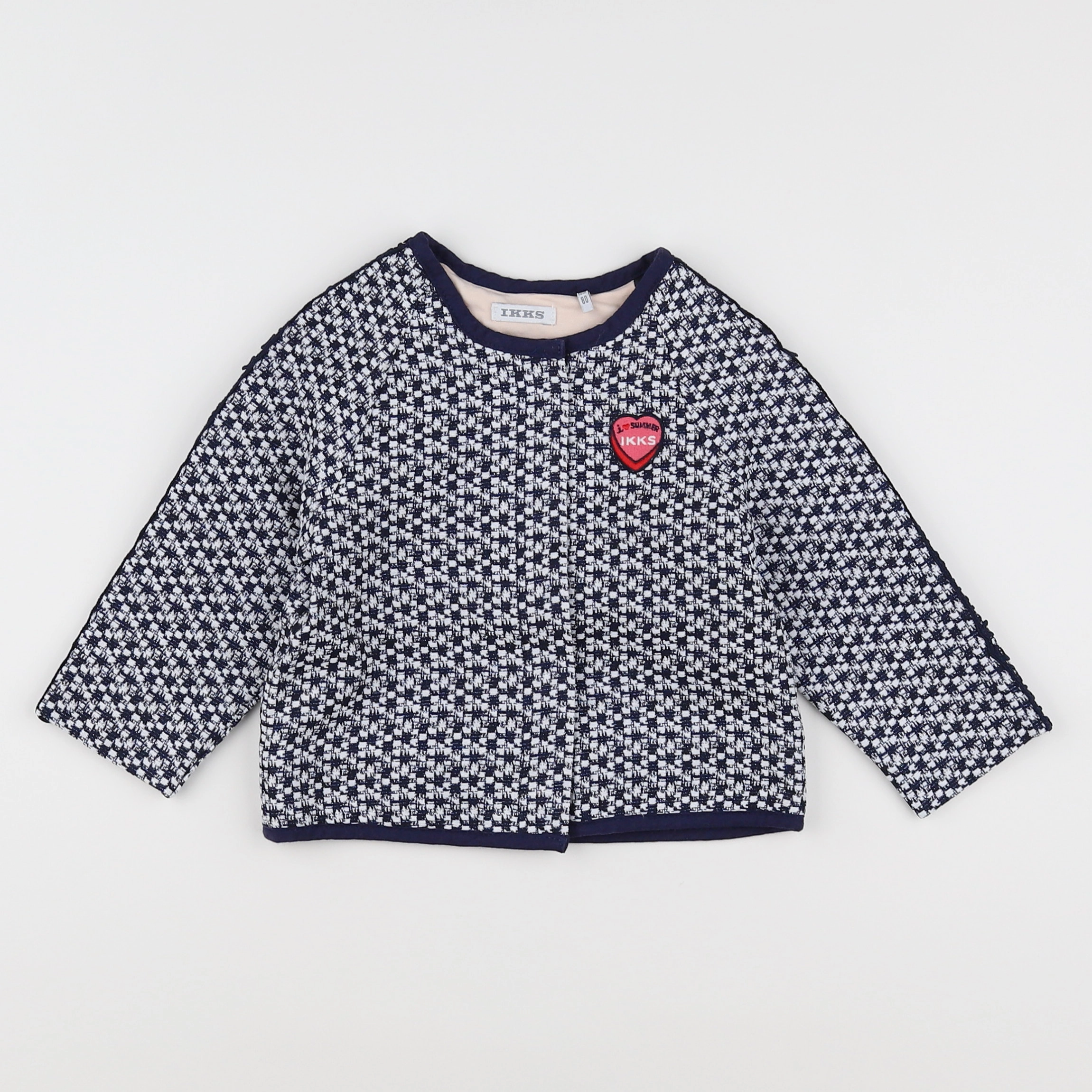 IKKS - veste noir - 18 mois