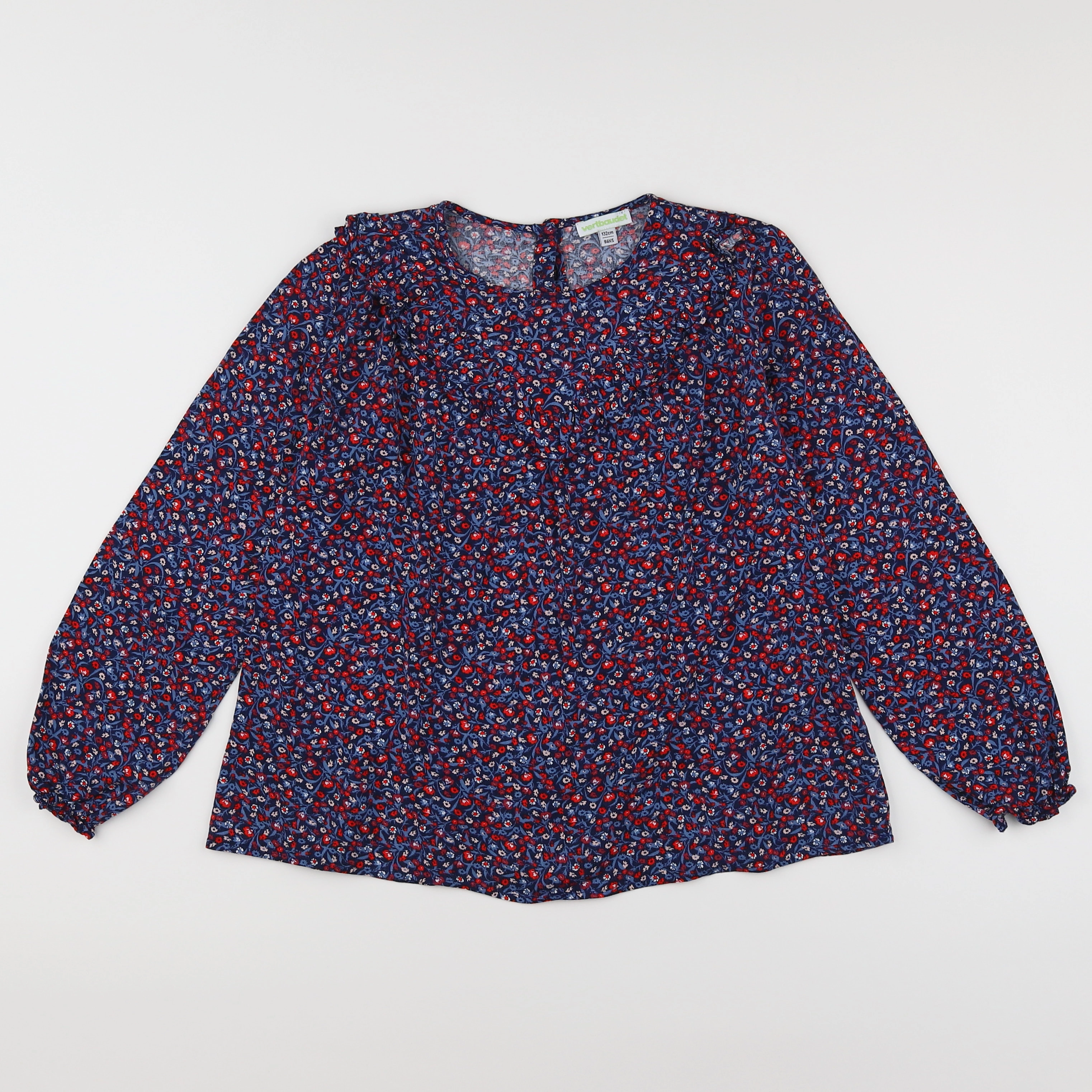 Vertbaudet - blouse multicolore - 9 ans