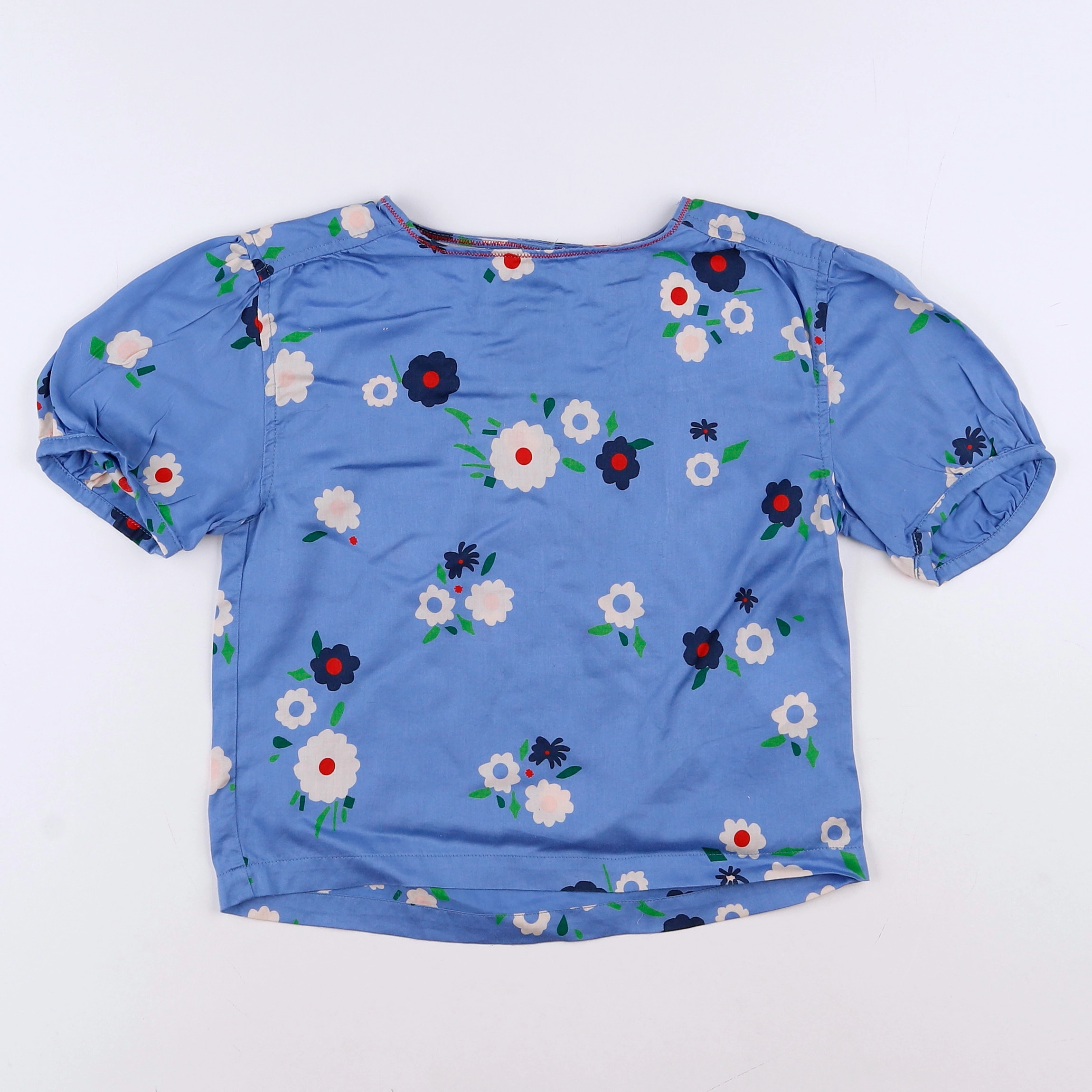 Bellerose - tee-shirt bleu - 6 ans