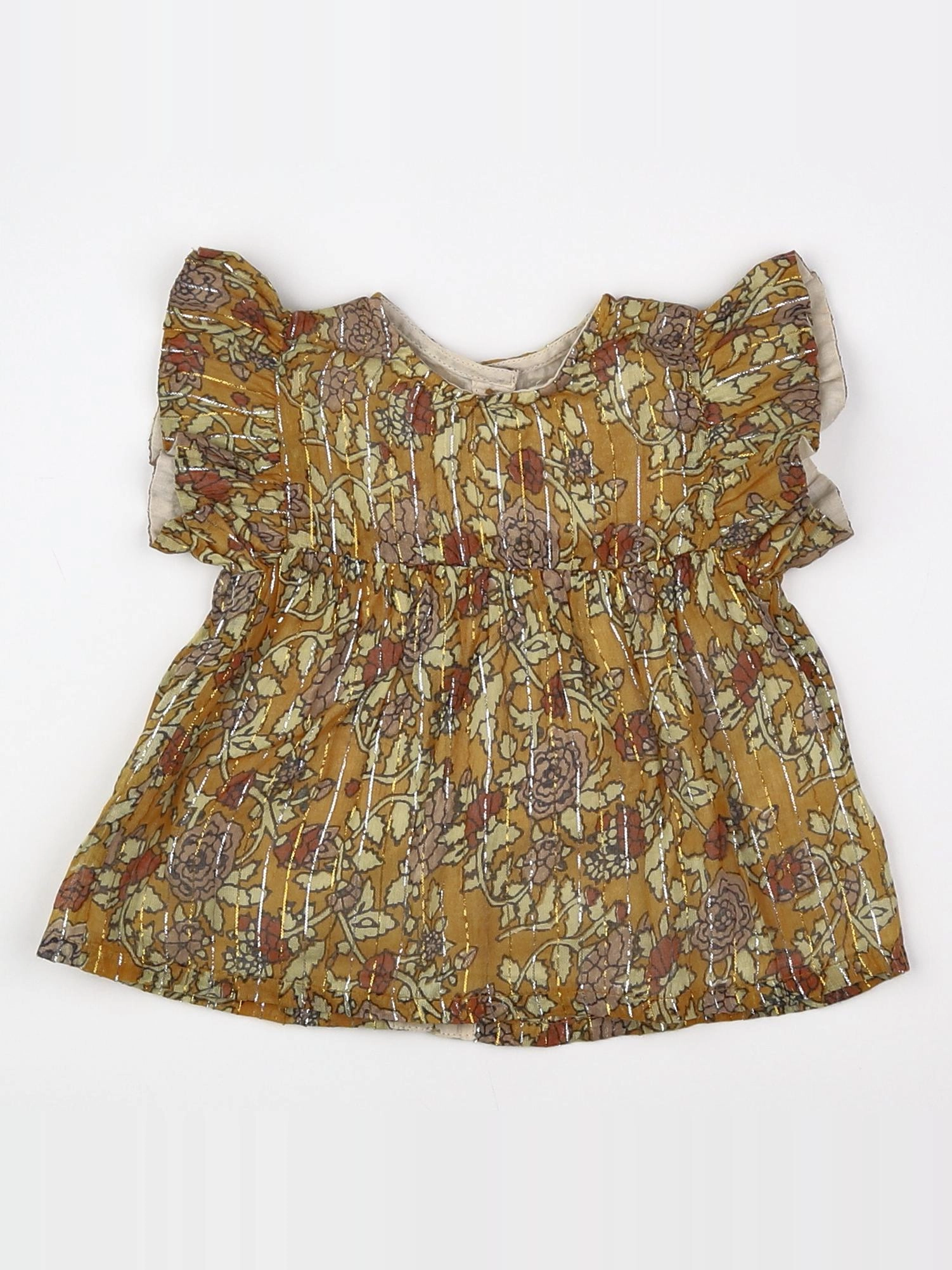 Louis Louise - blouse marron - 6 mois