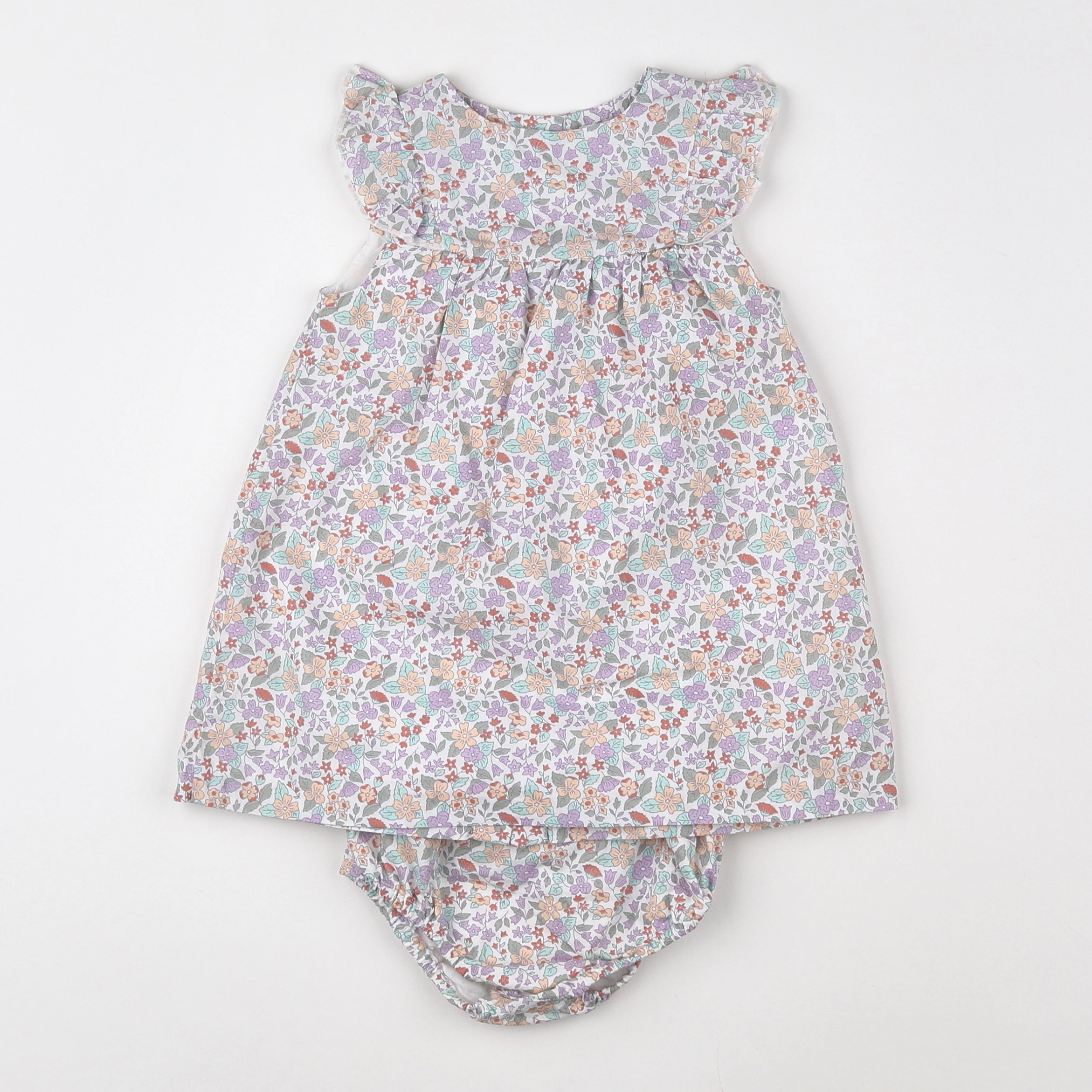 Cadet Rousselle - robe multicolore - 12 mois
