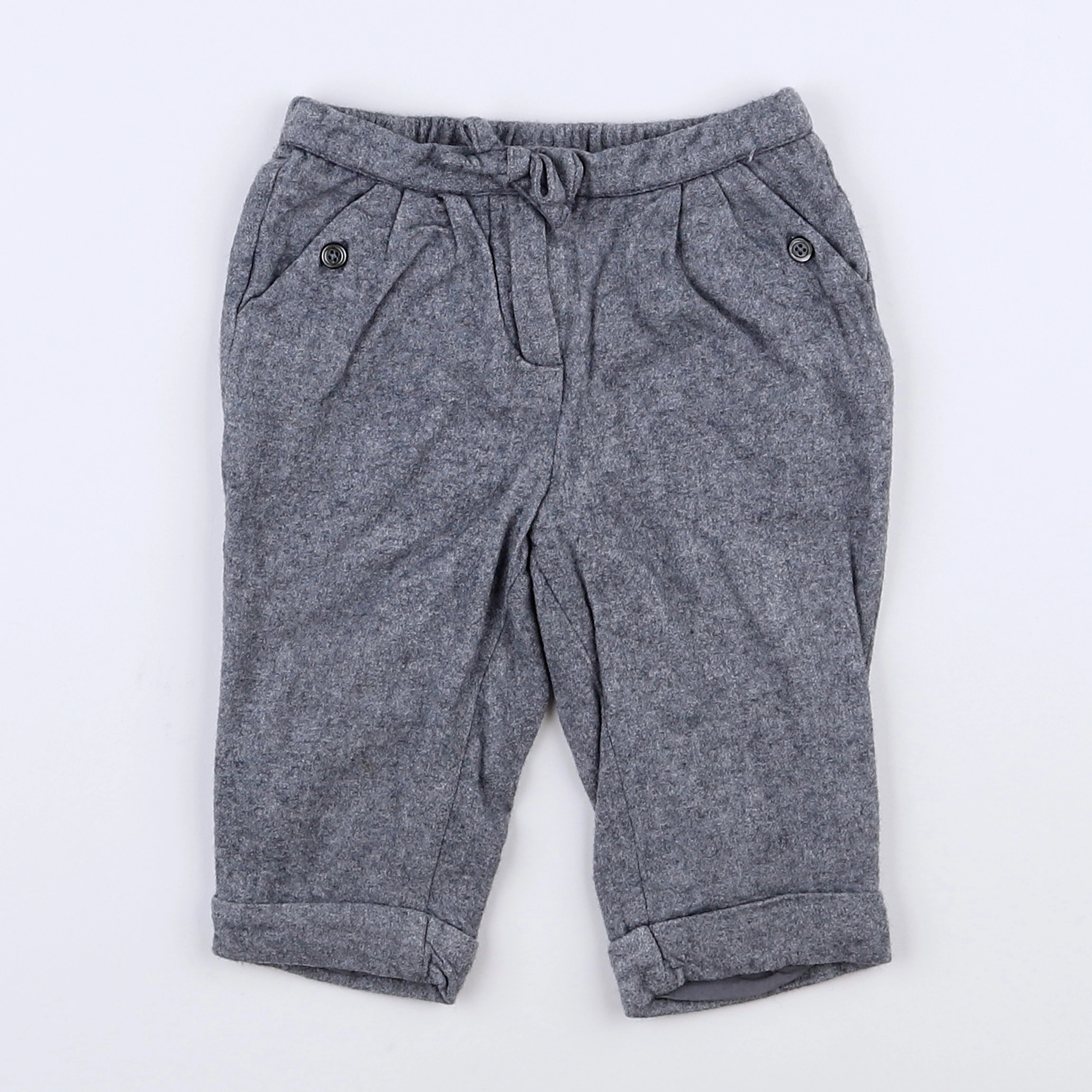 Jacadi - pantalon gris - 12 mois