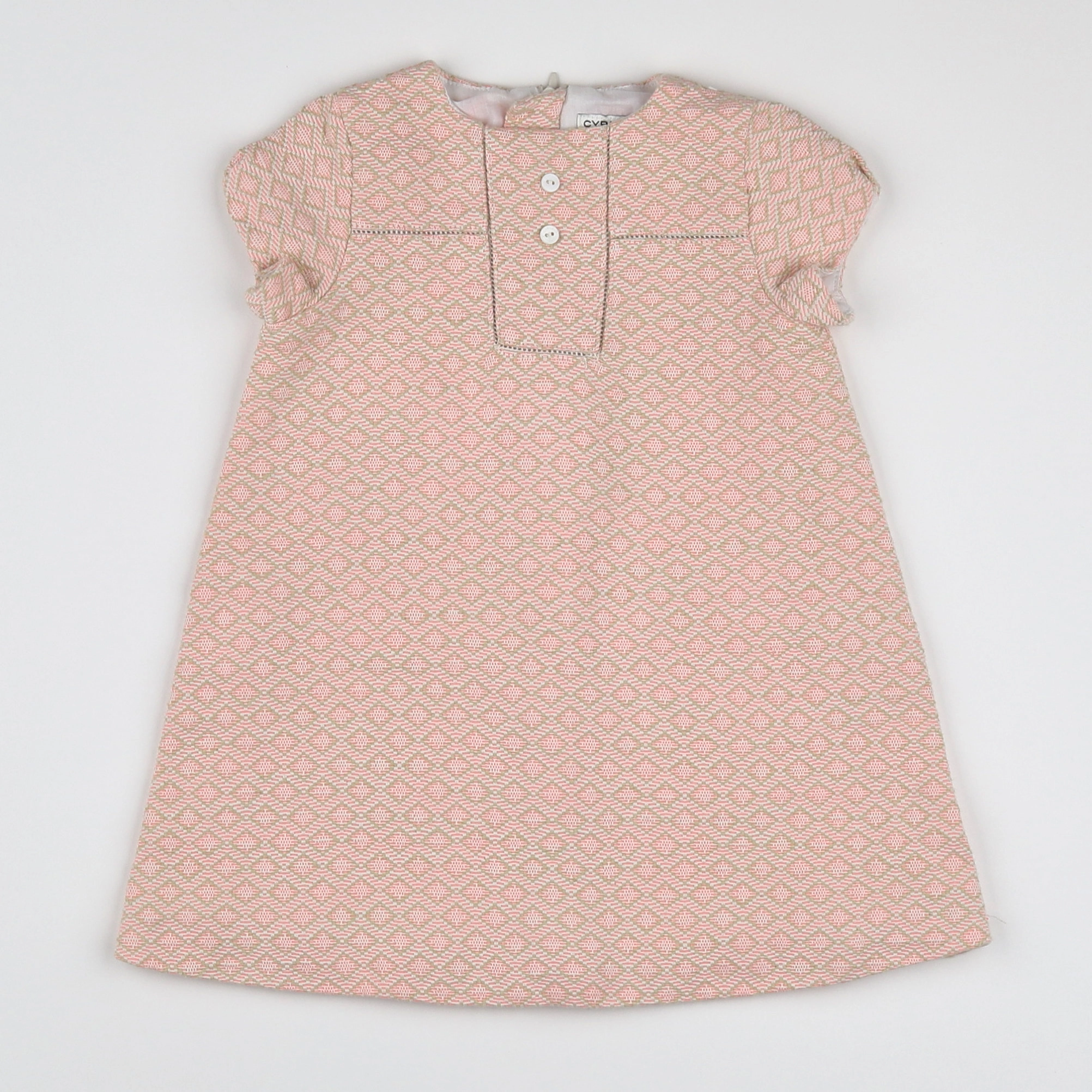 Cyrillus - robe rose - 18 mois