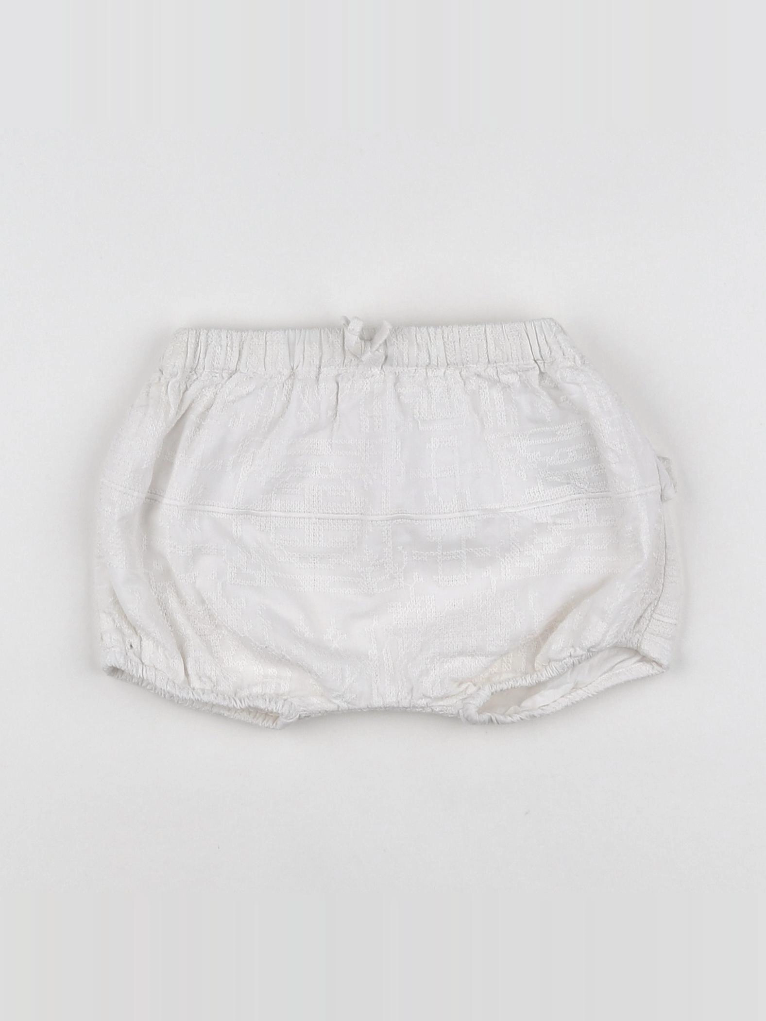 Boutchou - bloomer blanc - 3 mois