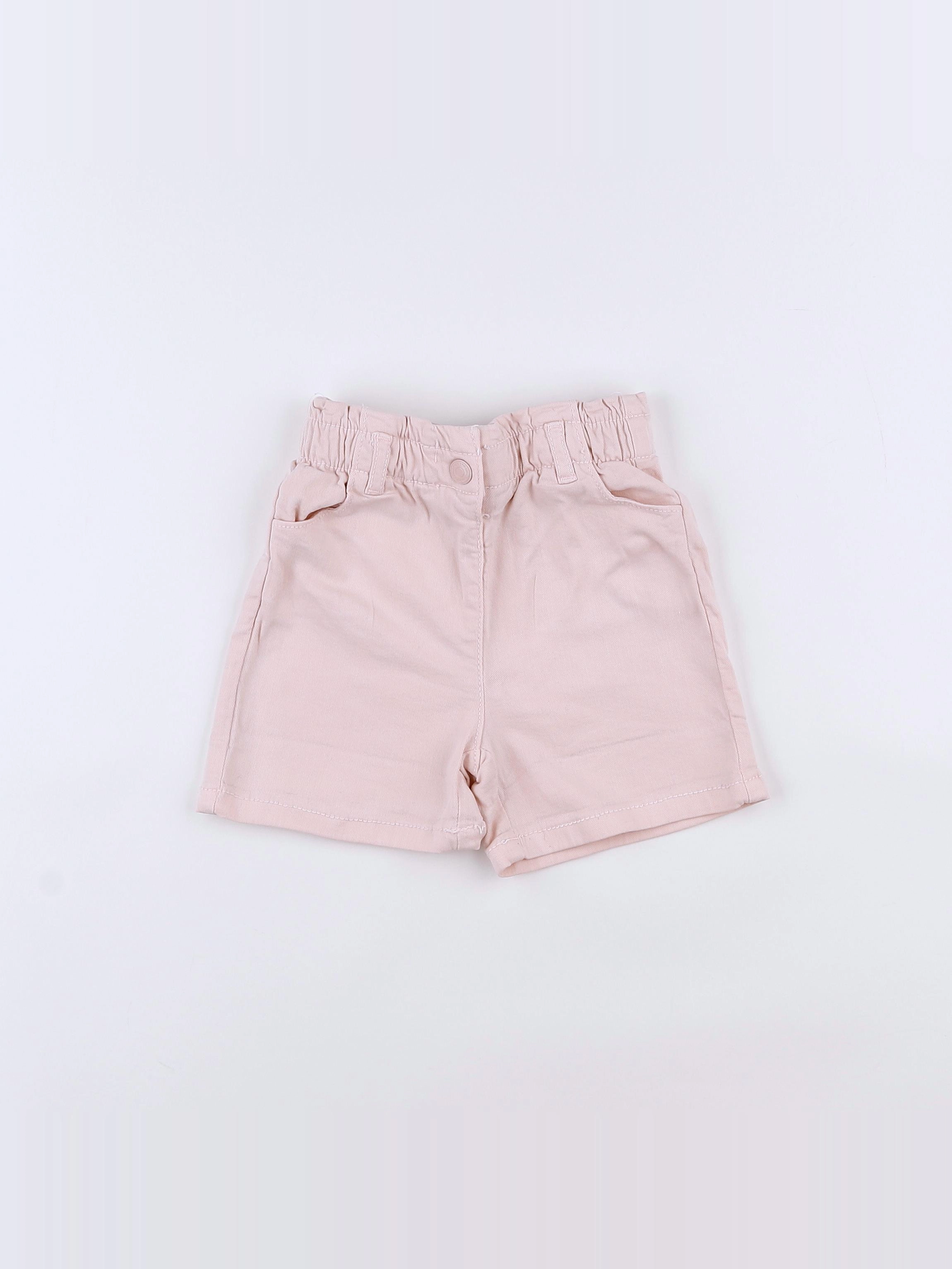 Tape à l'oeil - short rose - 18 mois